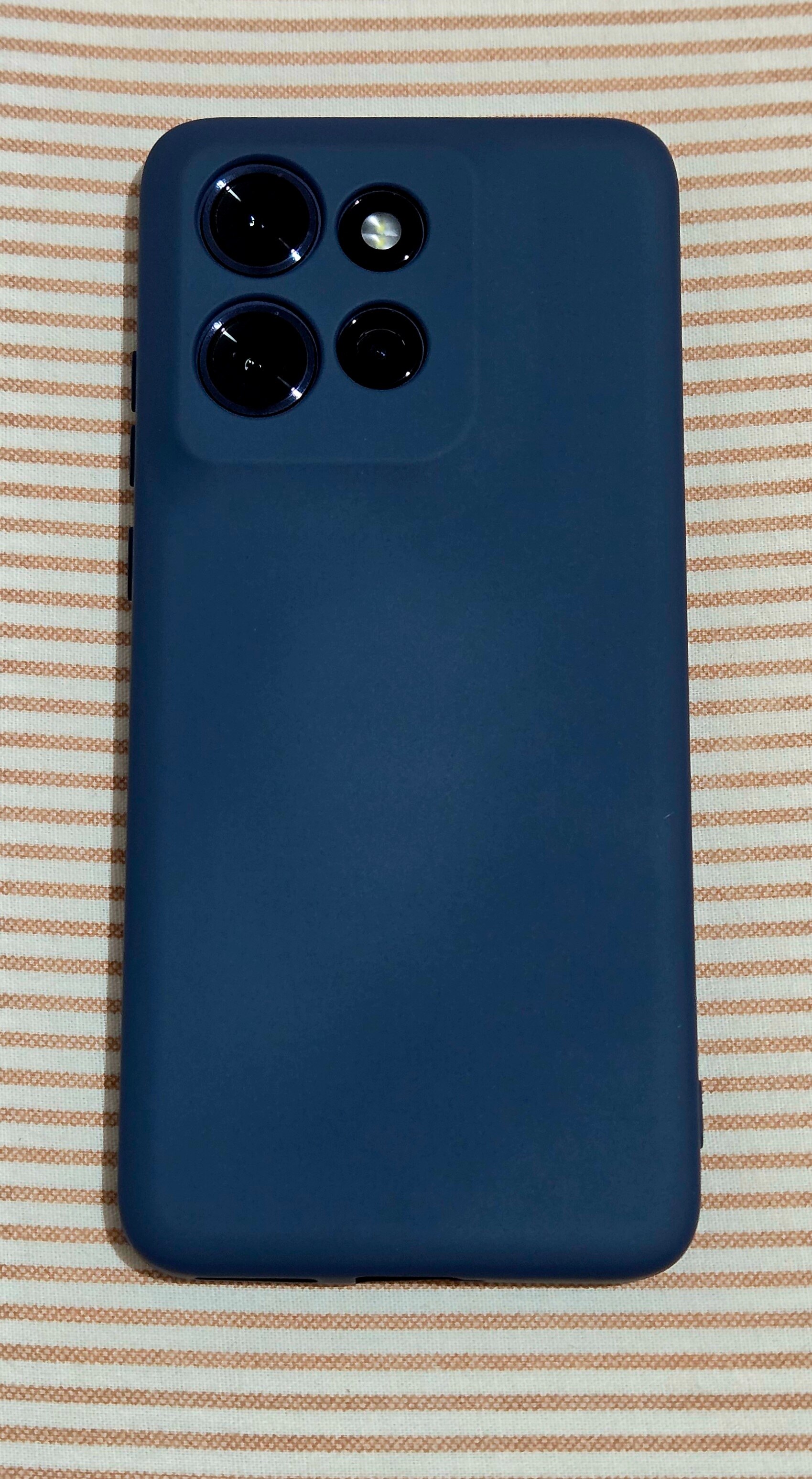 Husa pentru Motorola Edge 50 Neo, Silicon Premium Catifelat, Protectie Camere, Negru