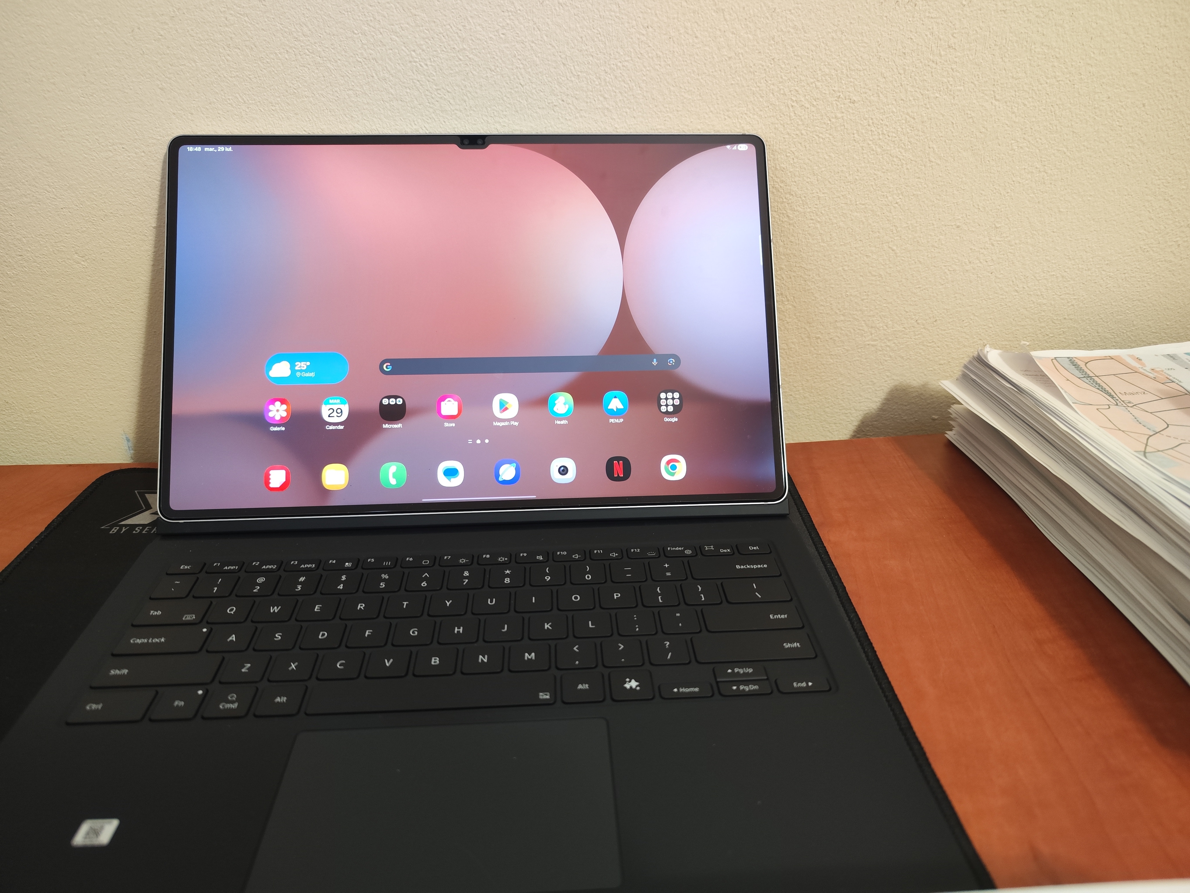 Tableta Samsung Galaxy Tab S10 Ultra, Octa-Core, 14.6'', 12GB RAM, 512GB, 5G, Moonstone Gray