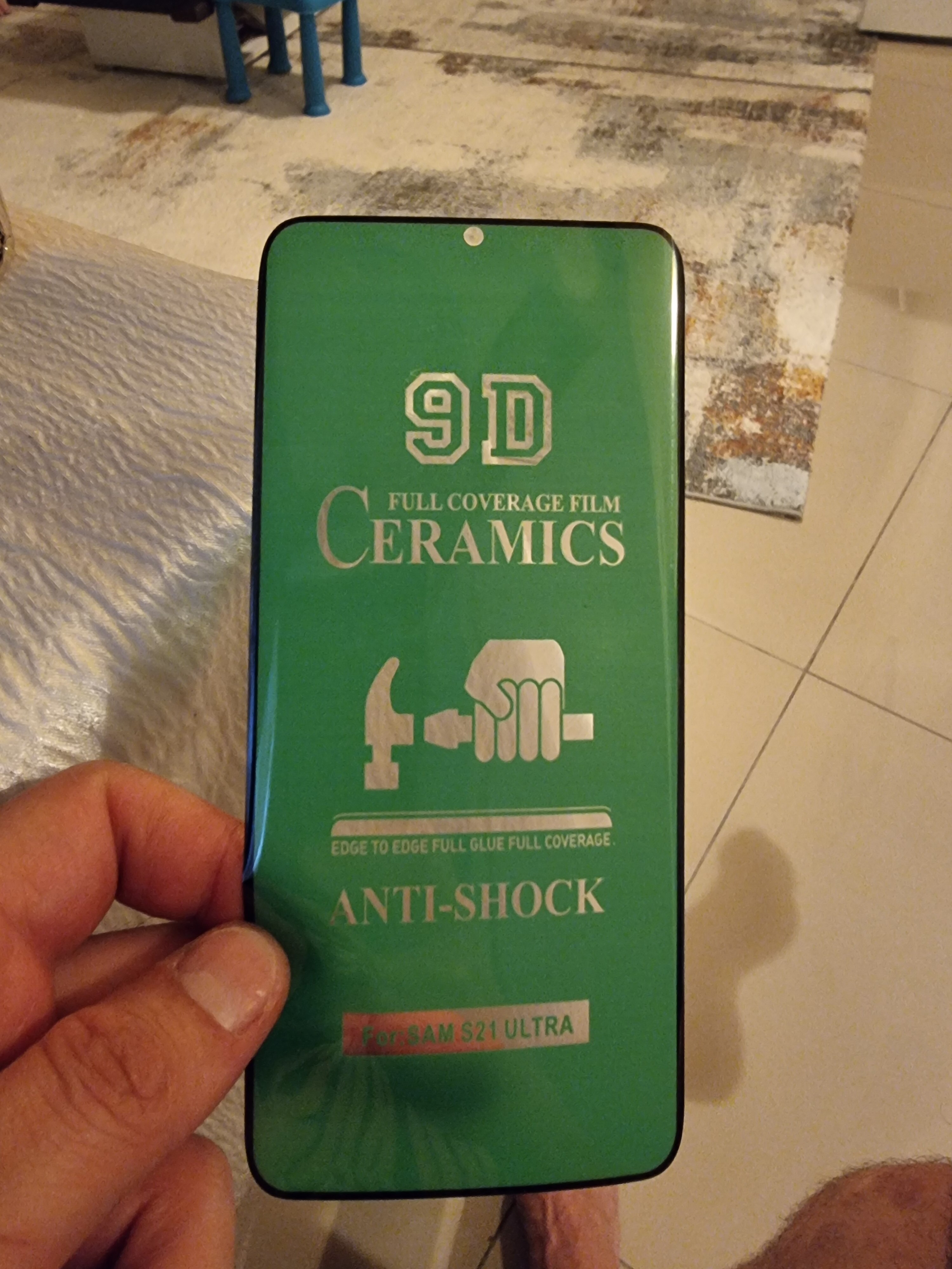 Folie Display Transparenta pentru Samsung Galaxy S21 Ultra 5G, protectie pentru ecran telefon Fata din Hydrogel, Flexibil, lipire Completa, Silicon, Set complet pentru Instalare rapida