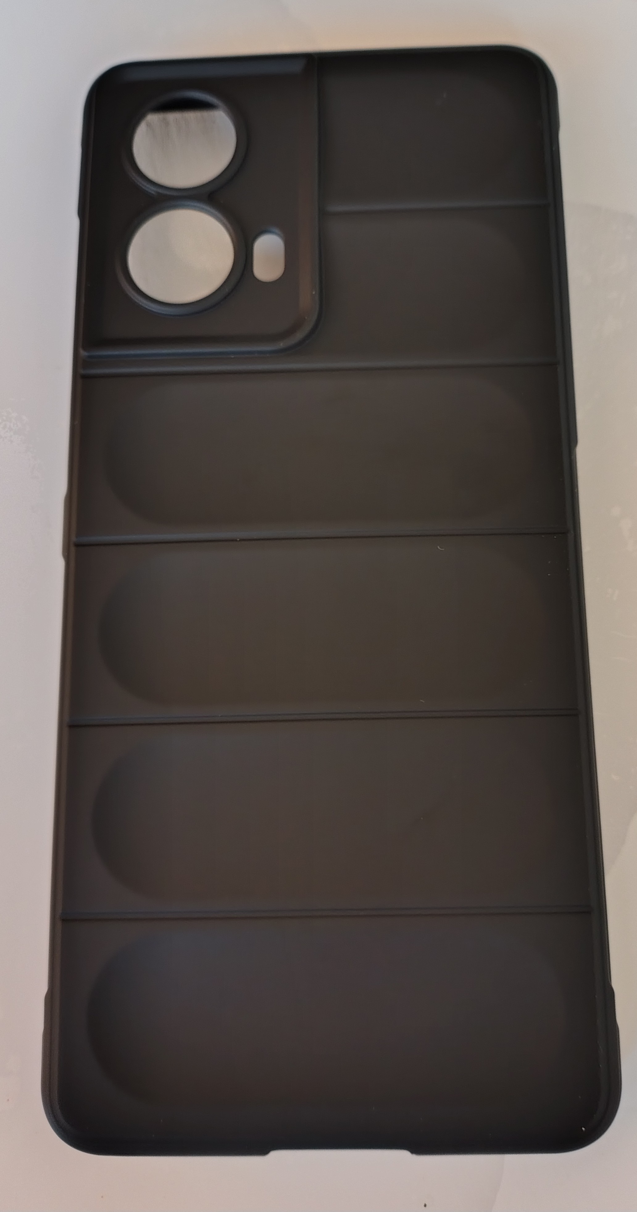 Husa telefon, pentru Motorola Moto G85 5G De inalta calitate subtire si usoara periata confortabila TPU Soft Feel, Carbon Fiber Negru