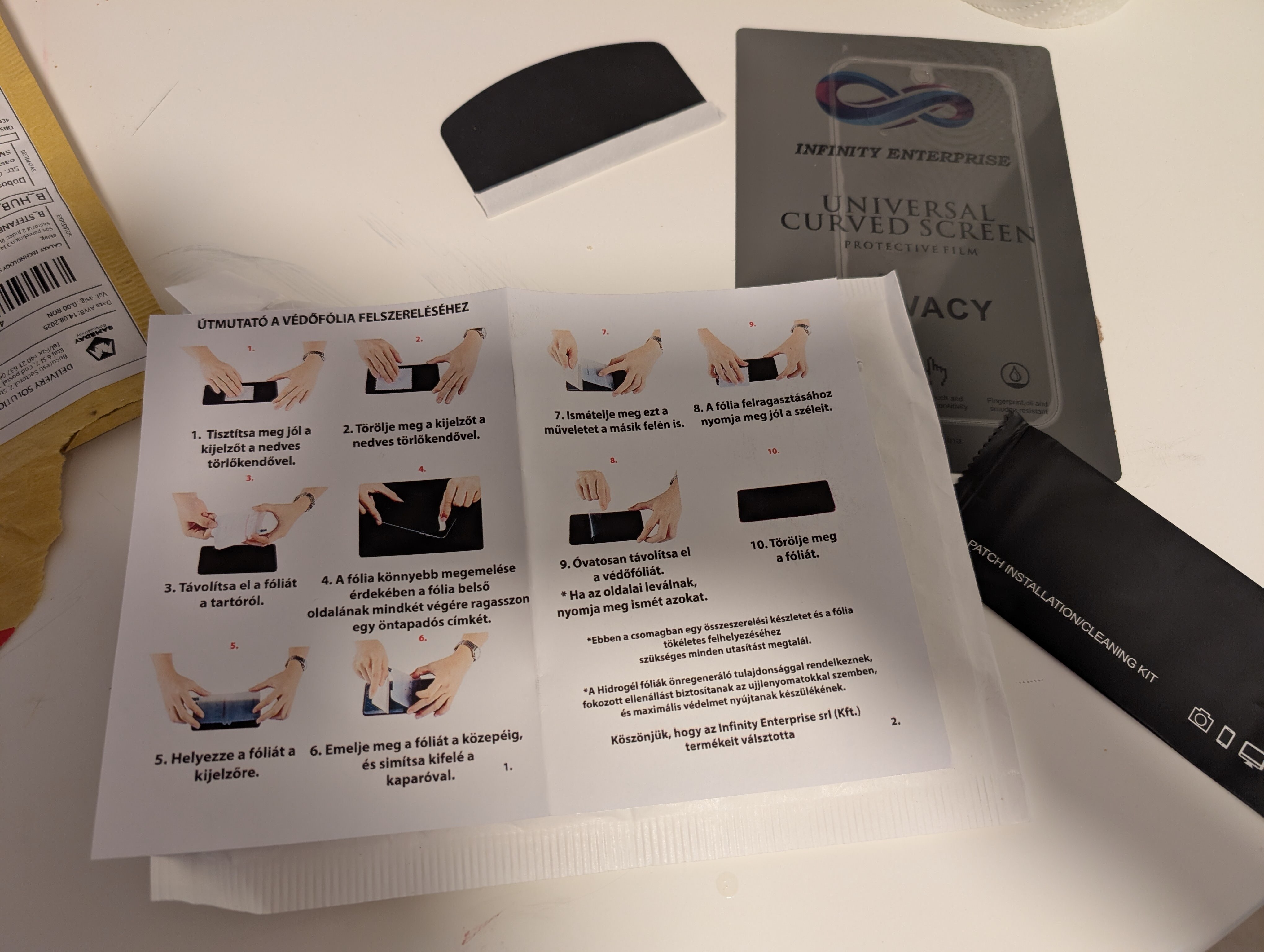 Folie Display Privacy Google Pixel 9, protectie pentru ecran telefon Fata din Hydrogel, Flexibil, lipire Completa, Silicon, Set complet pentru Instalare rapida