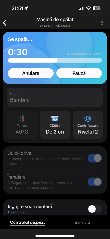 Masina de spalat rufe Samsung Bespoke AI WW11DB8B95GBU4, 11 kg, 1400 rpm, Clasa A, AI Wash, AI Ecobubble, Auto Dispense, Quick Bubble 39 min, Negru