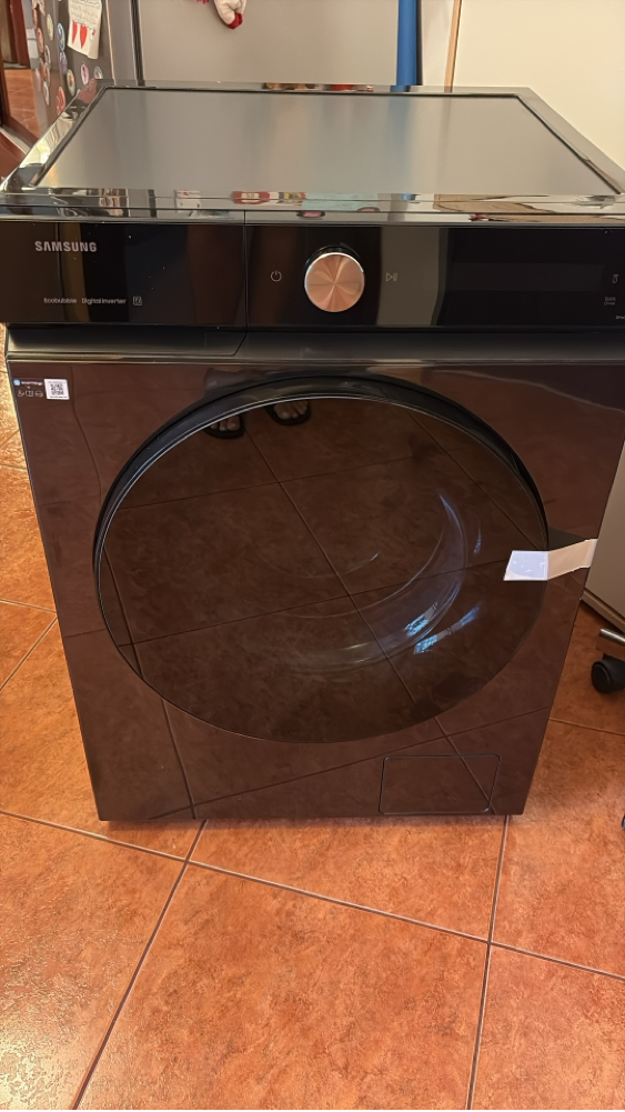Masina de spalat rufe Samsung Bespoke AI WW11DB8B95GBU4, 11 kg, 1400 rpm, Clasa A, AI Wash, AI Ecobubble, Auto Dispense, Quick Bubble 39 min, Negru