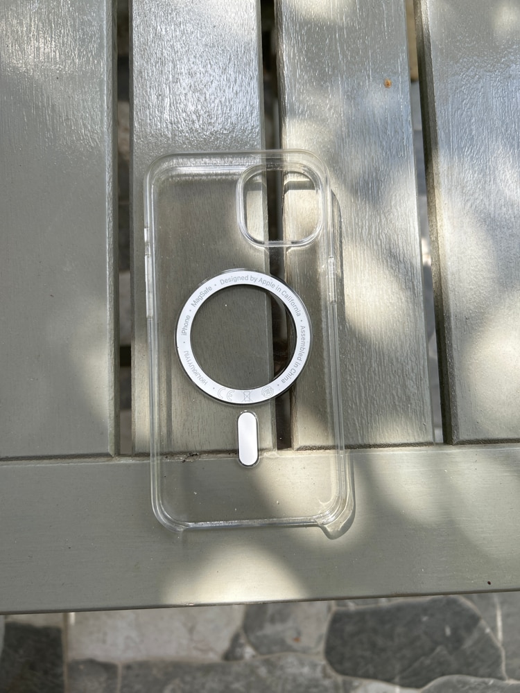 Husa pentru iPhone 13 ZAFIT®, cu incarcare Magsafe, Silicon, Transparenta