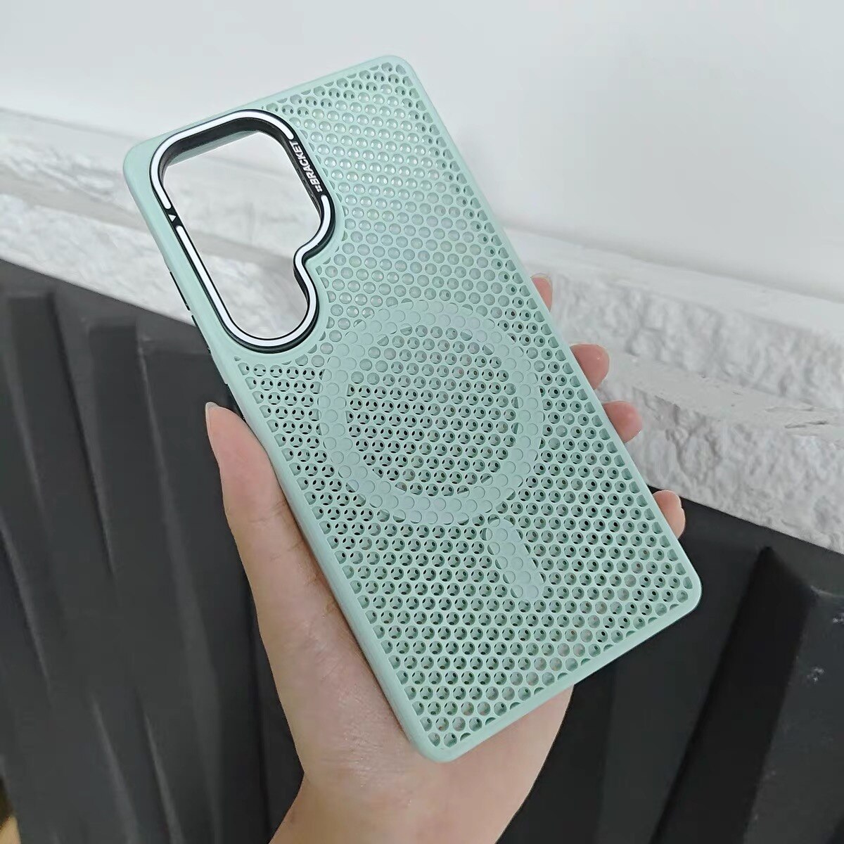 Husa telefon compatibila cu Samsung Galaxy S25 Ultra, Protectie Colturi, Ultra Protect, Anti-Shock Protection Hard, Technology Air Cushion, albastru