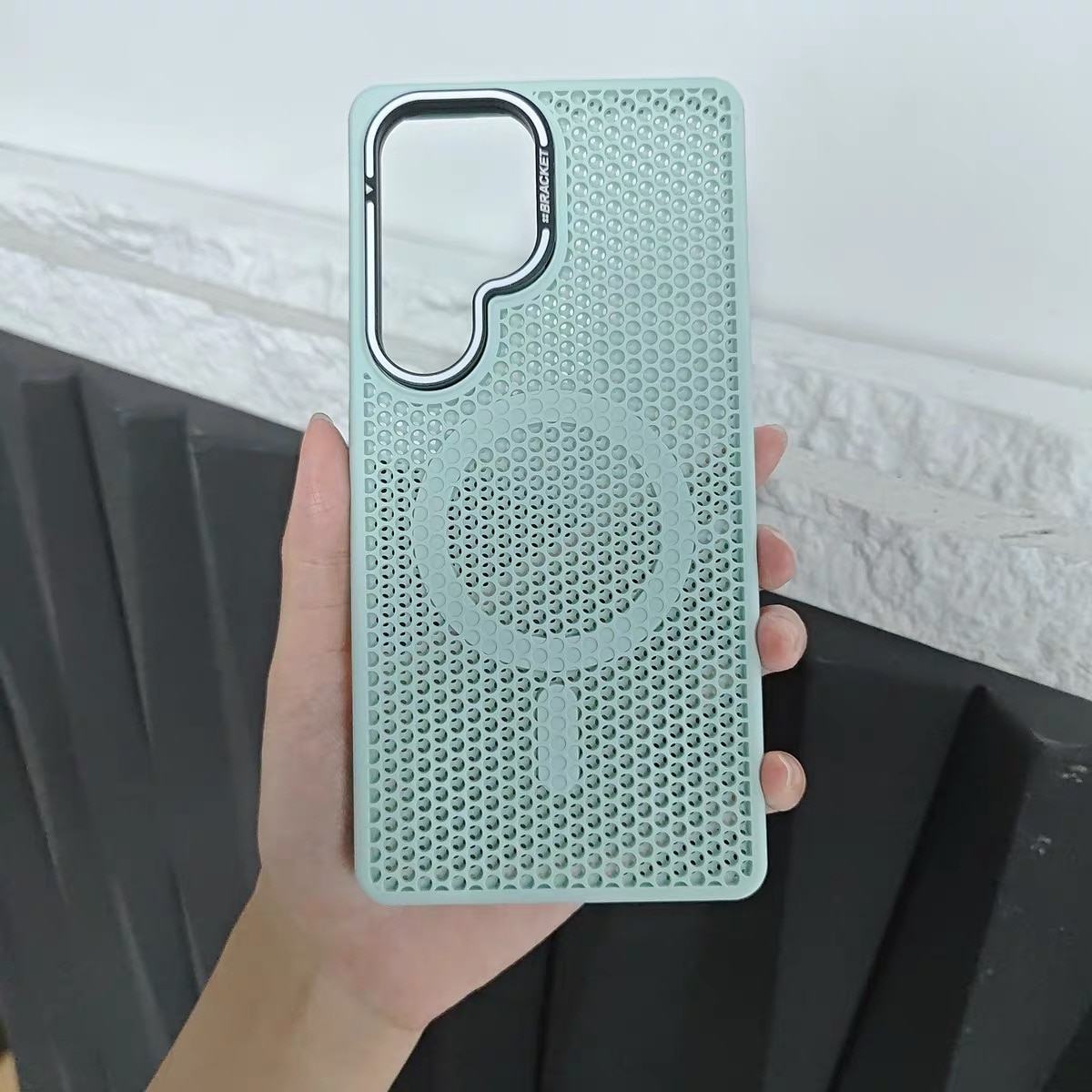 Husa telefon compatibila cu Samsung Galaxy S25 Ultra, Protectie Colturi, Ultra Protect, Anti-Shock Protection Hard, Technology Air Cushion, albastru