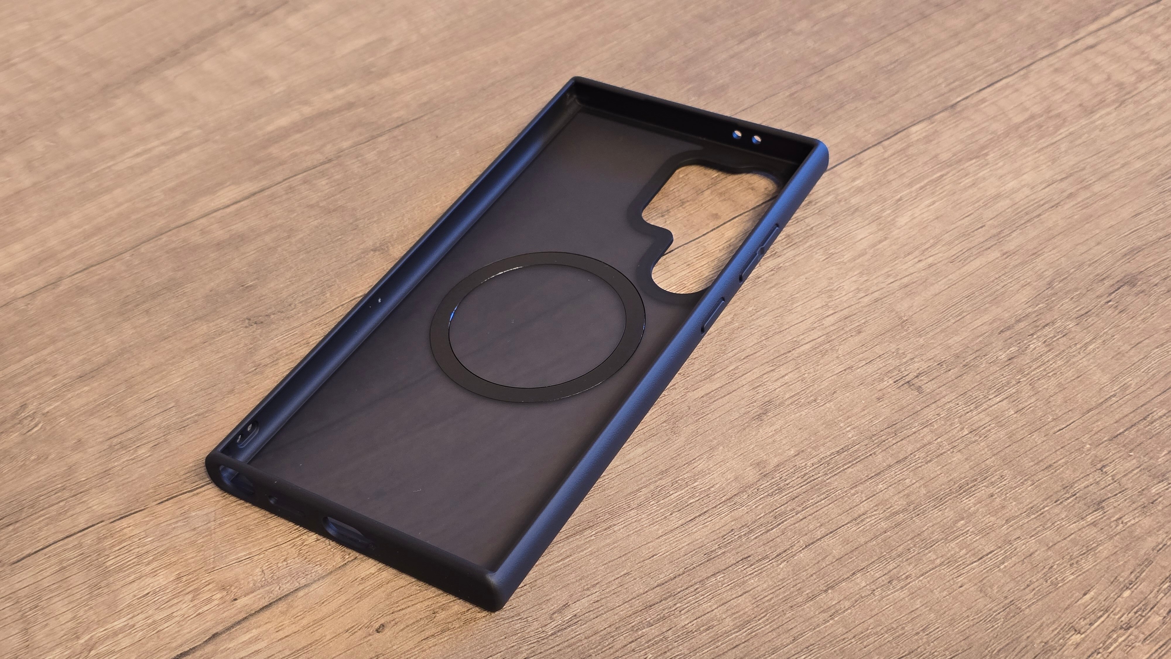 Husa de Protectie, Compatibila Samsung Galaxy S24 Ultra, Doctor Shield Fantom, MagSafe - Albastru