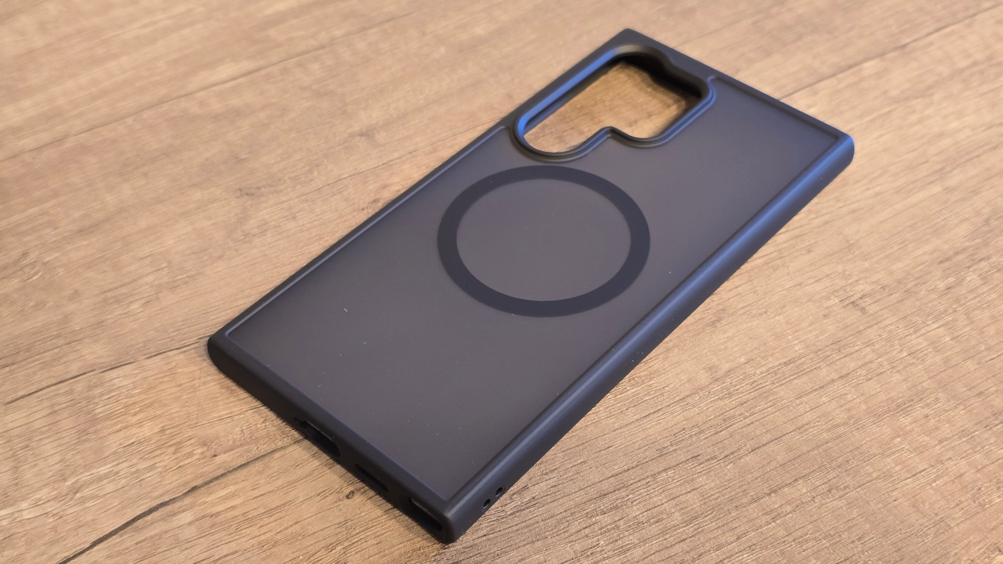 Husa de Protectie, Compatibila Samsung Galaxy S24 Ultra, Doctor Shield Fantom, MagSafe - Albastru