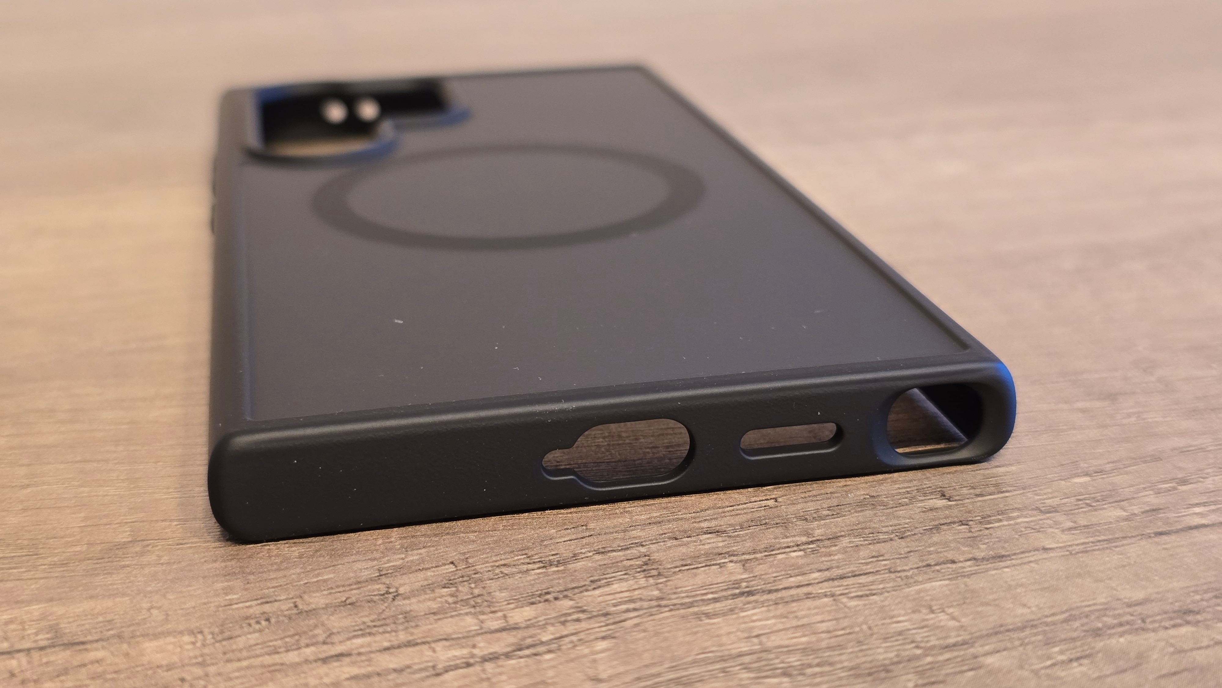 Husa de Protectie, Compatibila Samsung Galaxy S24 Ultra, Doctor Shield Fantom, MagSafe - Albastru