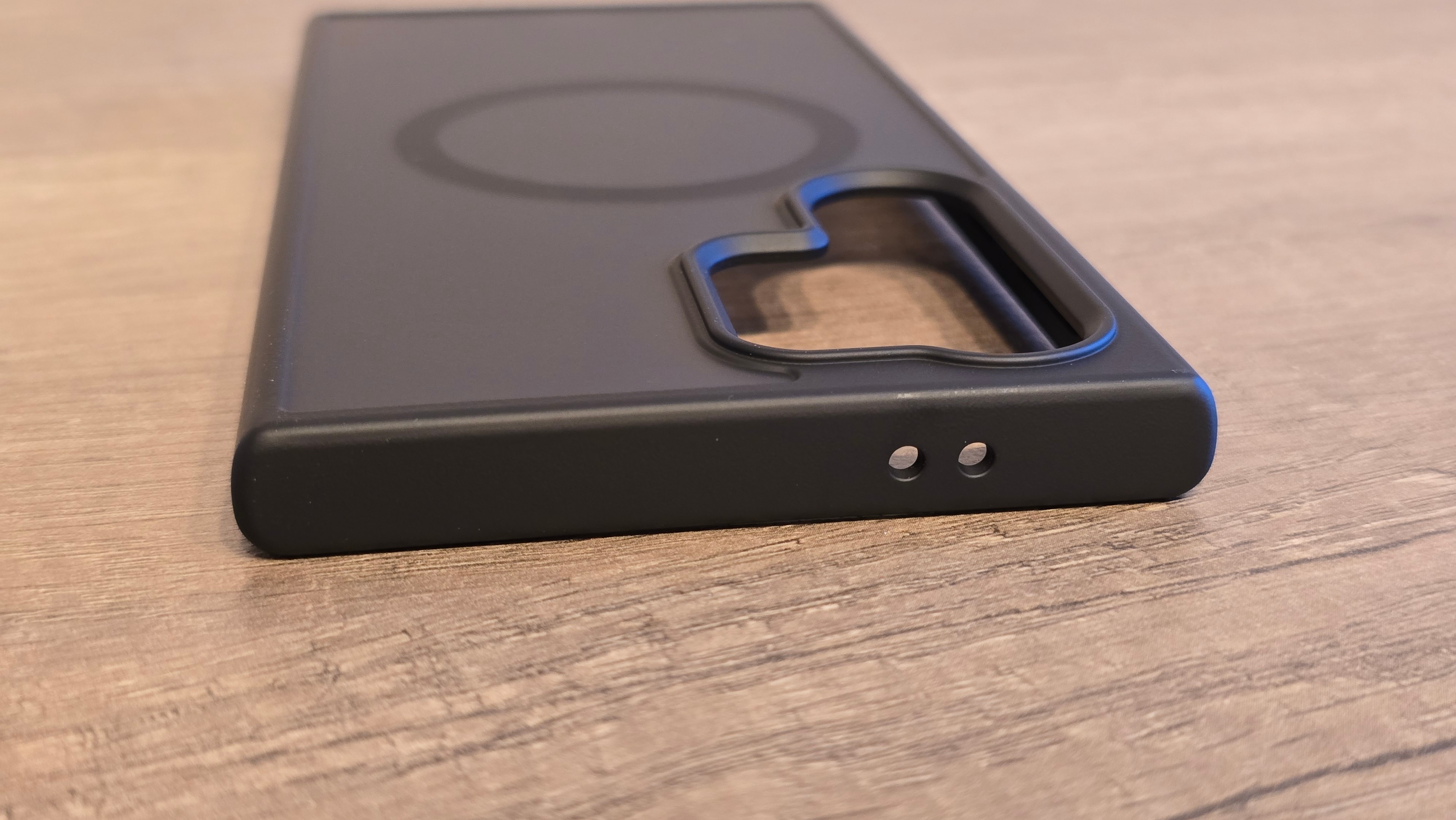 Husa de Protectie, Compatibila Samsung Galaxy S24 Ultra, Doctor Shield Fantom, MagSafe - Albastru