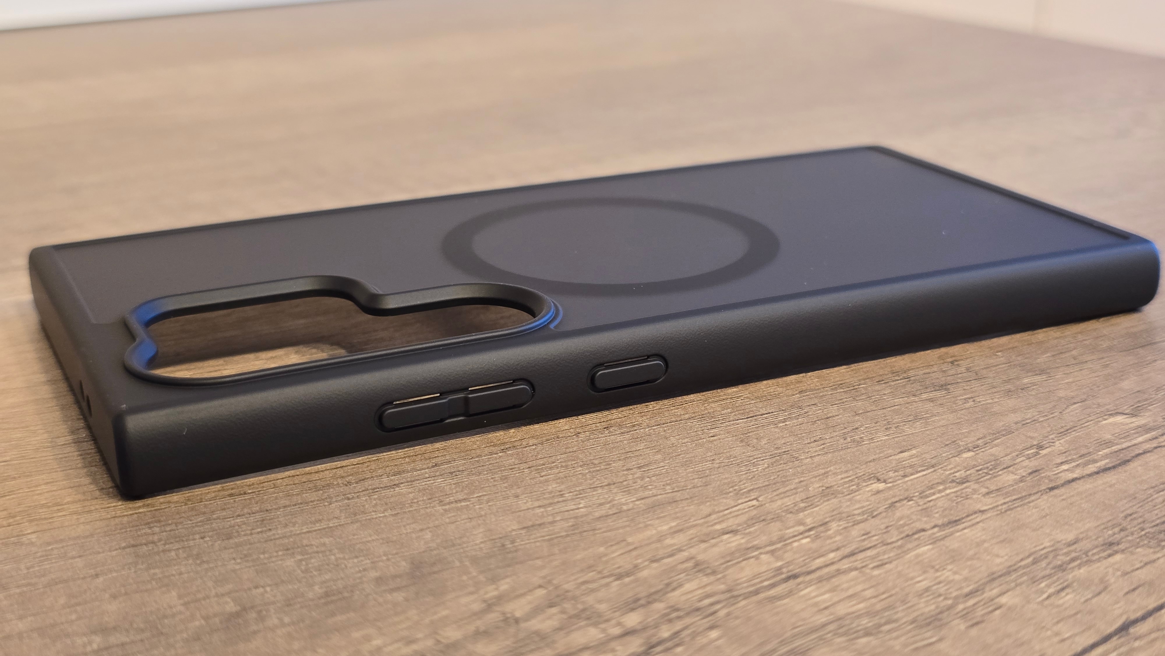 Husa de Protectie, Compatibila Samsung Galaxy S24 Ultra, Doctor Shield Fantom, MagSafe - Albastru