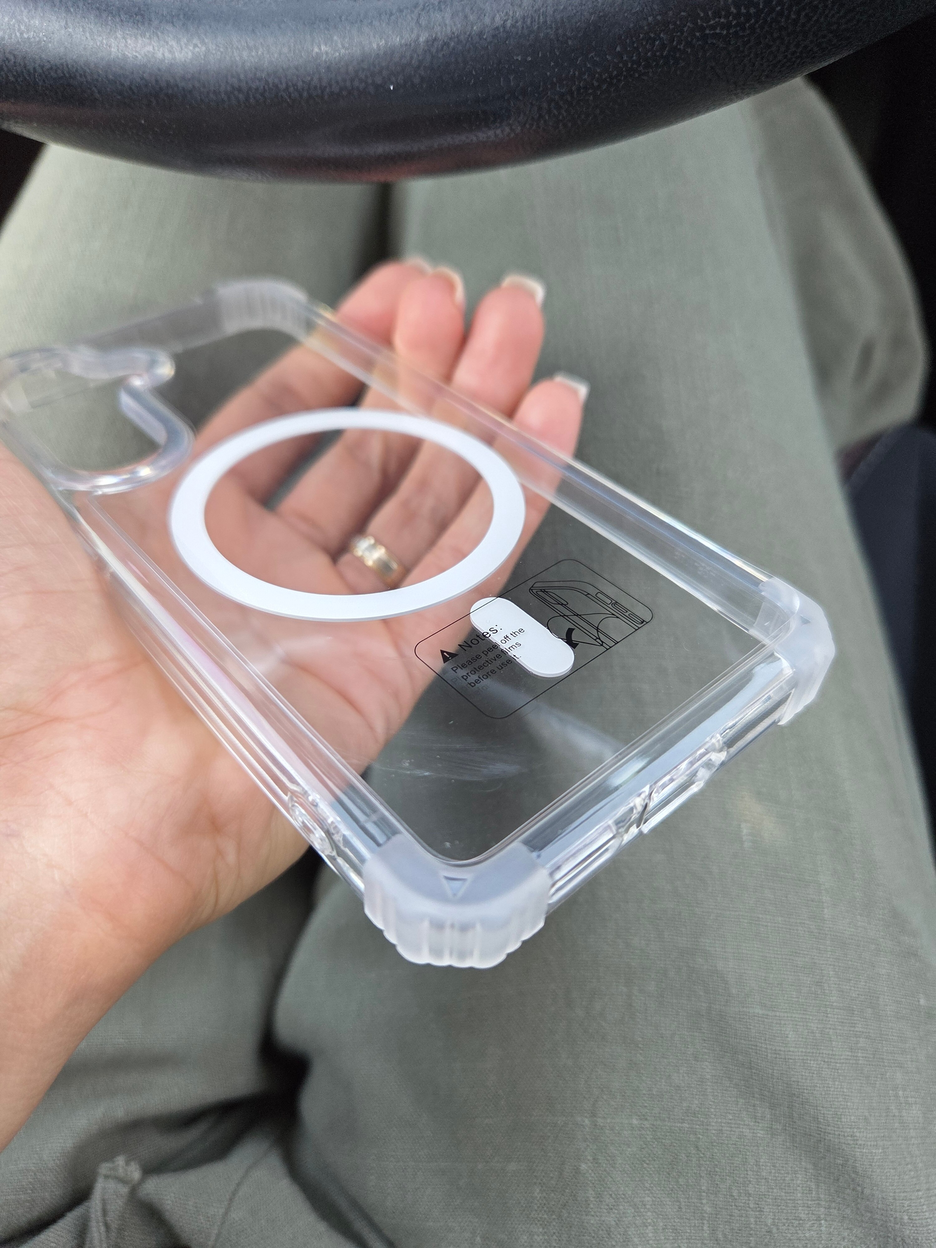 Husa compatibila cu Samsung Galaxy S25, YSBER, pentru telefon mobil cu protectie pentru camera, Tehnologie MagSafe, rezistenta la socuri, Roz