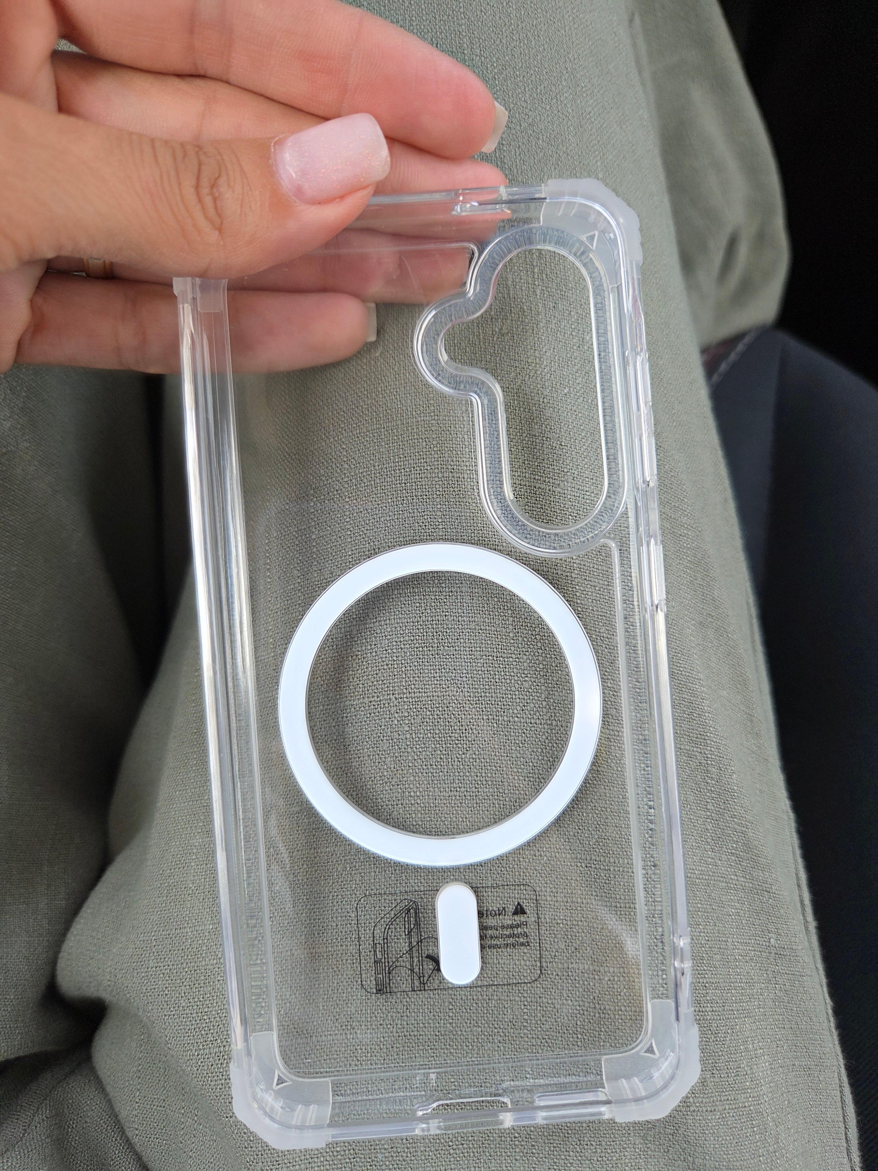 Husa compatibila cu Samsung Galaxy S25, YSBER, pentru telefon mobil cu protectie pentru camera, Tehnologie MagSafe, rezistenta la socuri, Roz