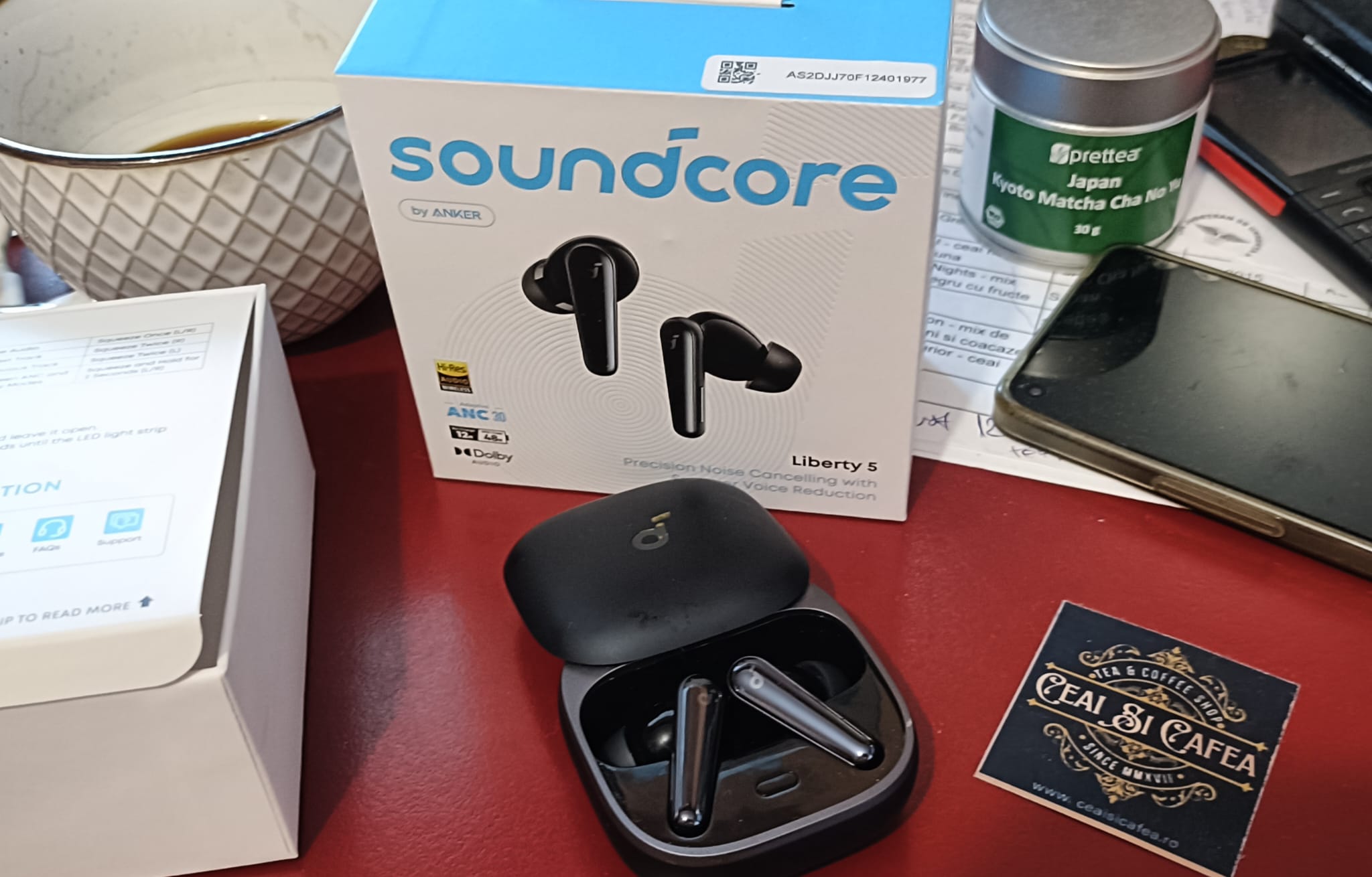 Casti In-Ear Anker SoundCore Liberty 5, True Wireless, Bluetooth