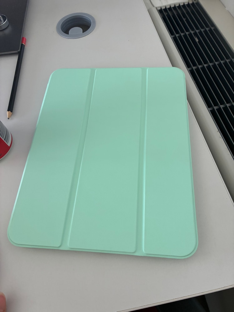 Husa tip Carte cu Suport Pix pentru Apple iPad 10.2 inch 7/8/9, 2019/2020/2021, Protectie completa, Pliabila, Turcoaz