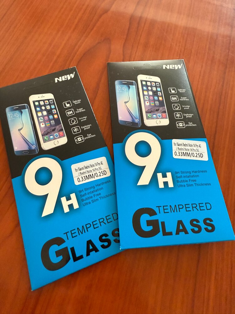 Folie de protectie tempered glass pentru Xiaomi Redmi Note 14 Pro 4G / Note 14 Pro 5G