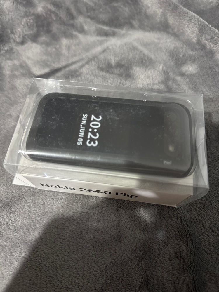 Telefon mobil Nokia 2660 Flip, Dual SIM, 4G, Black