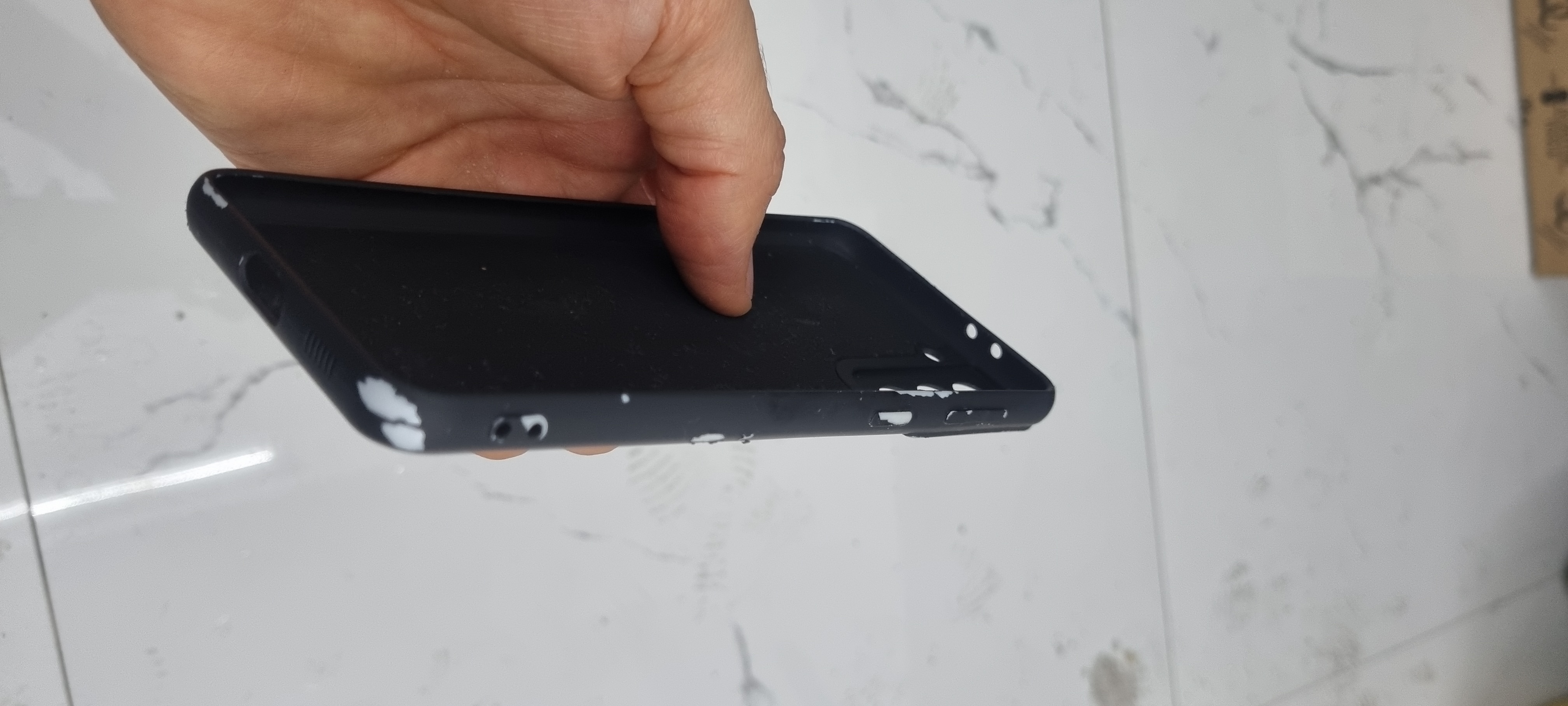 Husa protectie compatibila cu Samsung Galaxy S21 Plus, slim, silicon Negru, interior din microfibra, protectie camera, protectie ecran, ISAG