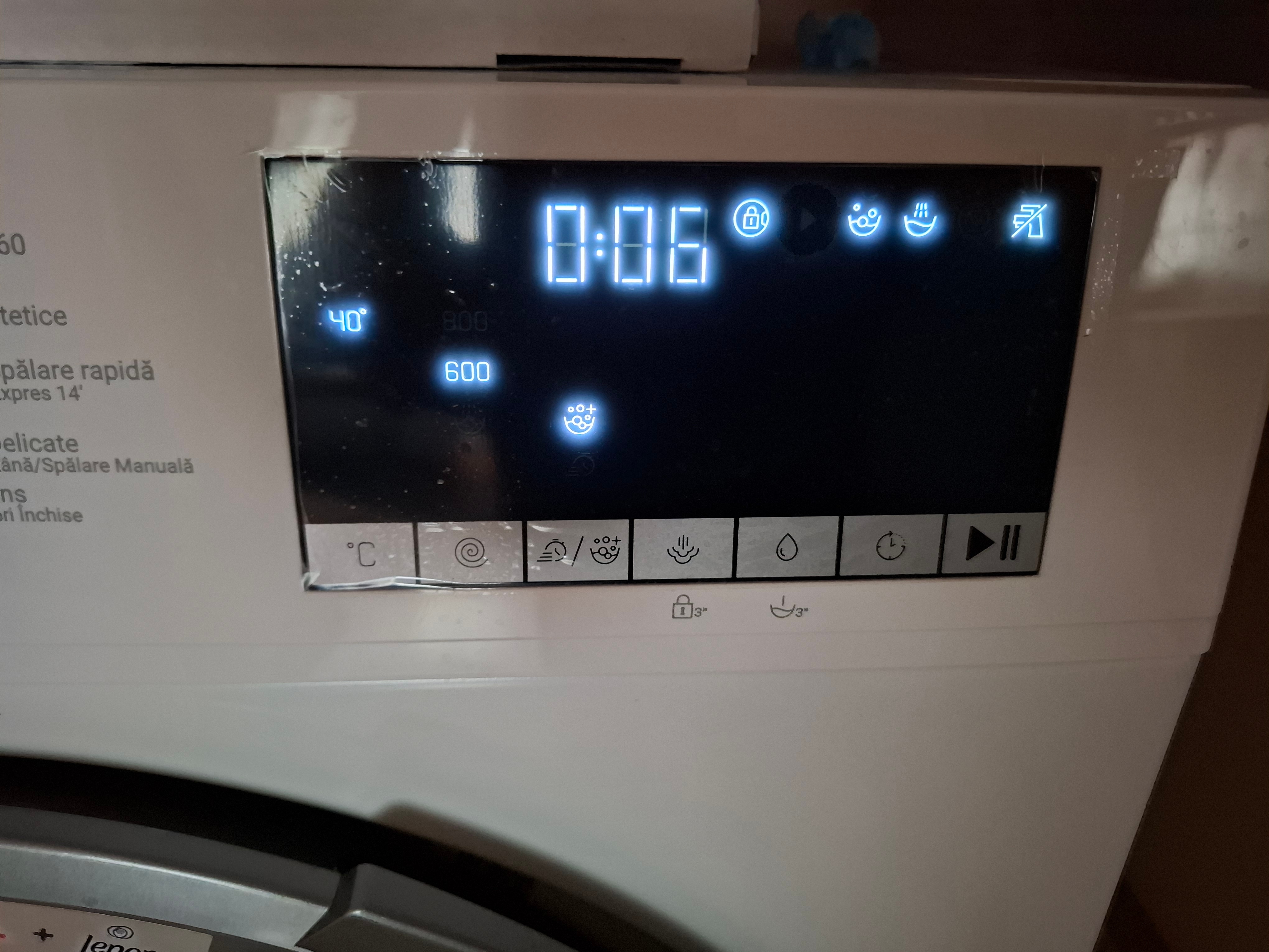 Masina de spalat rufe Arctic APLM2WFSU28411W, 8 Kg, 1400 RPM, Motor Silent Inverter, Drum Clean+Steam, Child Lock, Anticrease, Digital Display, Add-In, Clasa A, Alb