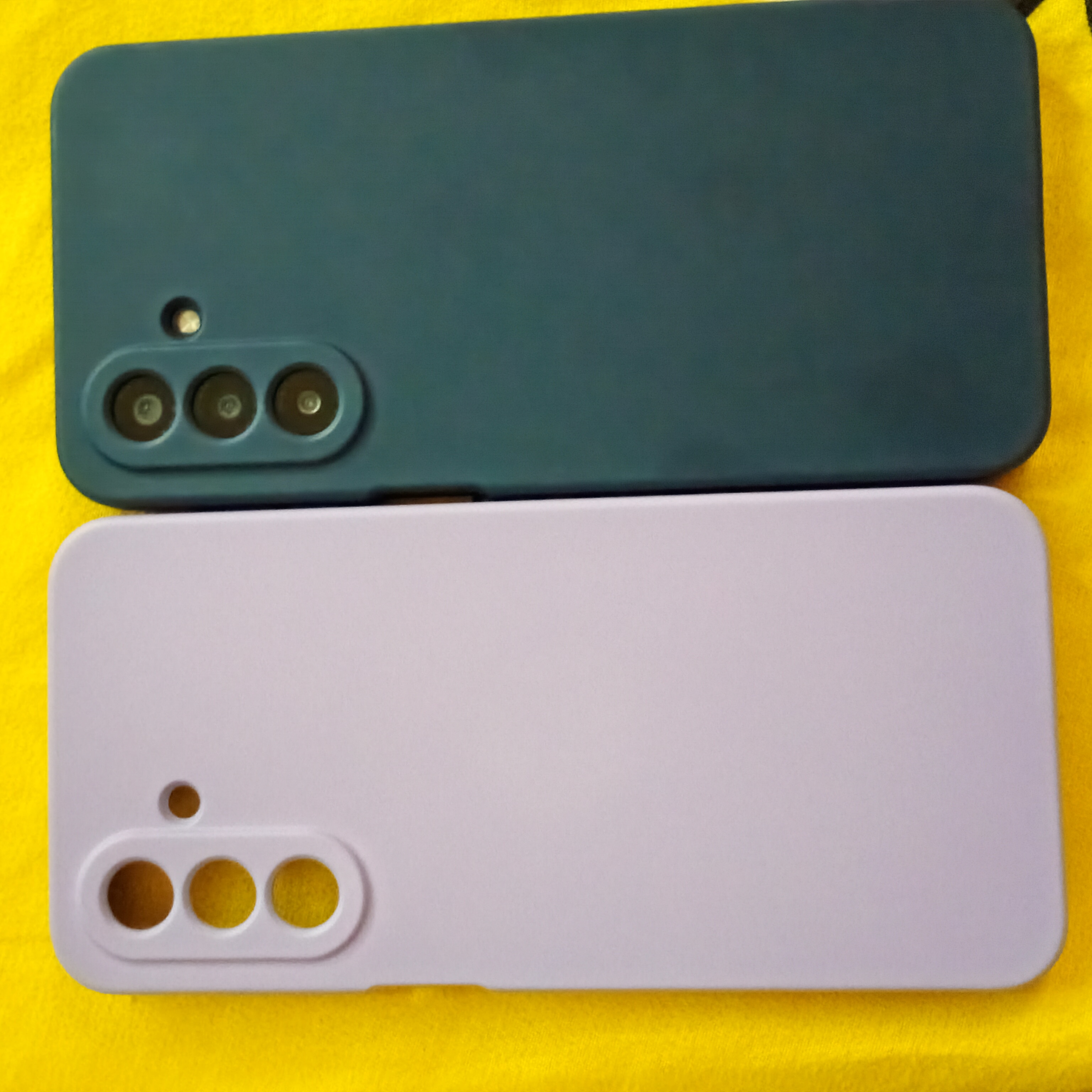 Husa pentru Samsung Galaxy A17 5G Liquid Silicone, subtire, captusita cu microfibra, anti amprenta, protectie camera foto - lavanda