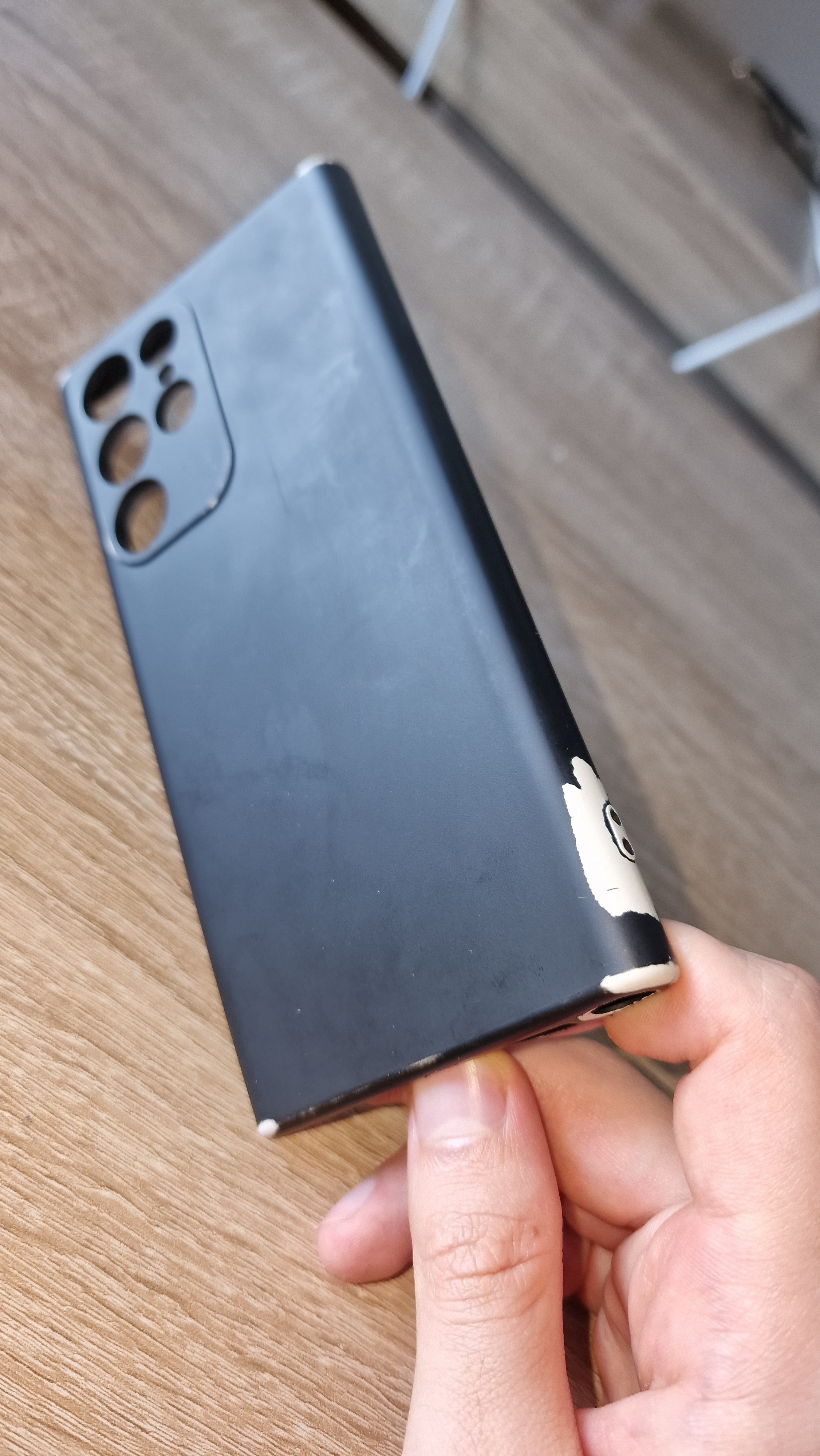 Husa protectie Mat-Tech compatibila cu Samsung Galaxy S22 Ultra 5G, Protectie Camera, Colturi anti-soc, Decupaje Precise, Rezistenta la impact, Margini ridicate pentru protectia ecranului, Transparenta