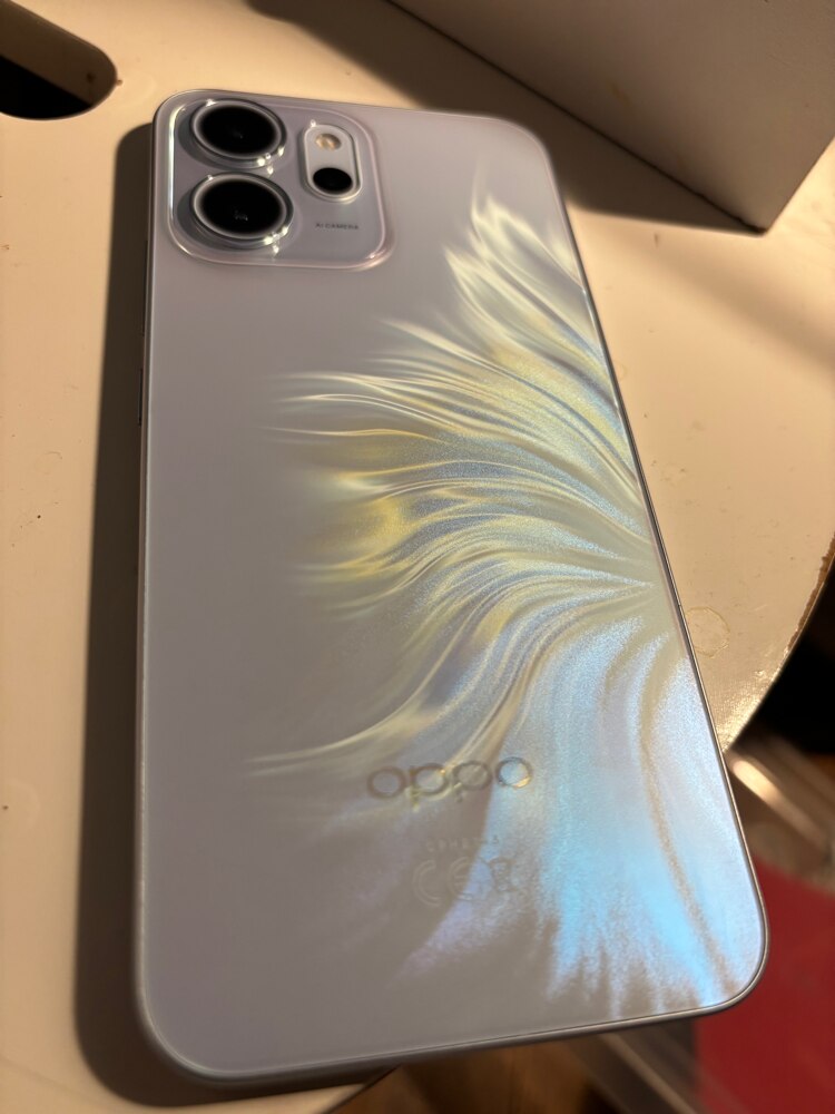 Telefon mobil OPPO Reno14 F, Dual SIM, 8GB RAM, 256GB, 5G, Opal Blue