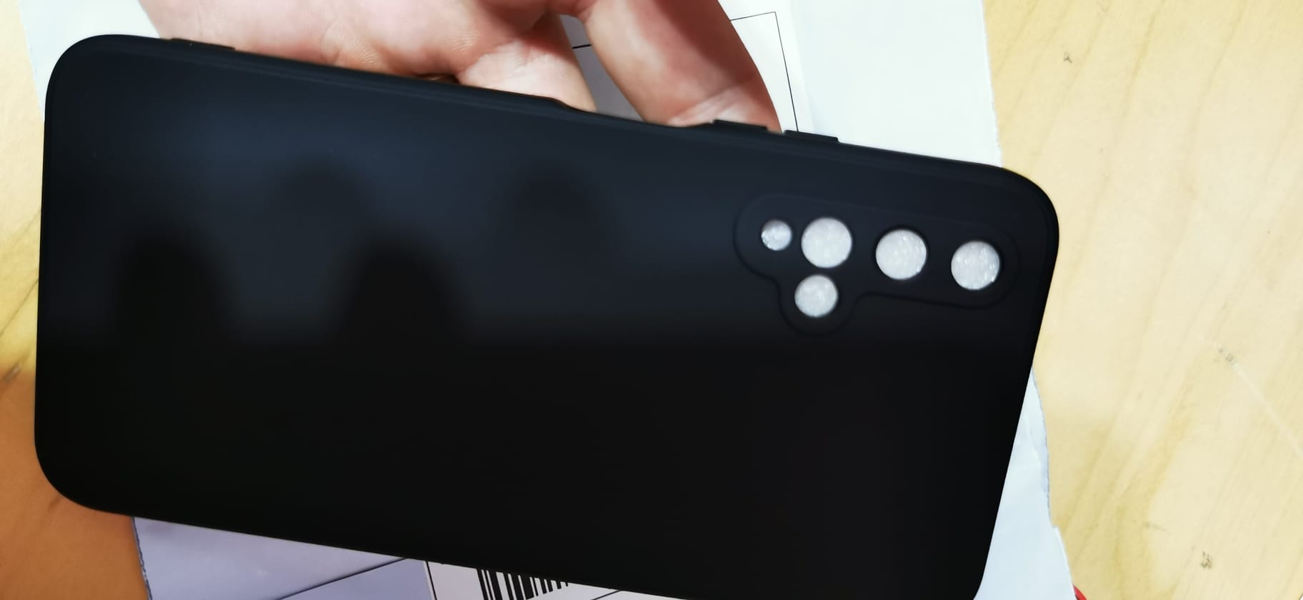 Husa pentru Huawei Nova 5T, Silicon, Negru, 52624.47