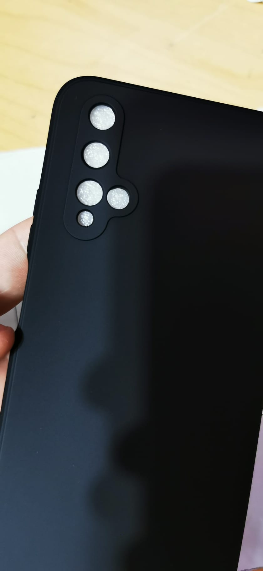 Husa pentru Huawei Nova 5T, Silicon, Negru, 52624.47
