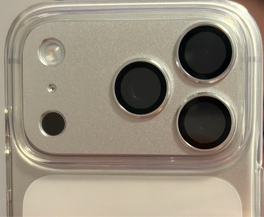 Folie Camera pentru iPhone 17 Pro, Protectie din Sticla, Negru