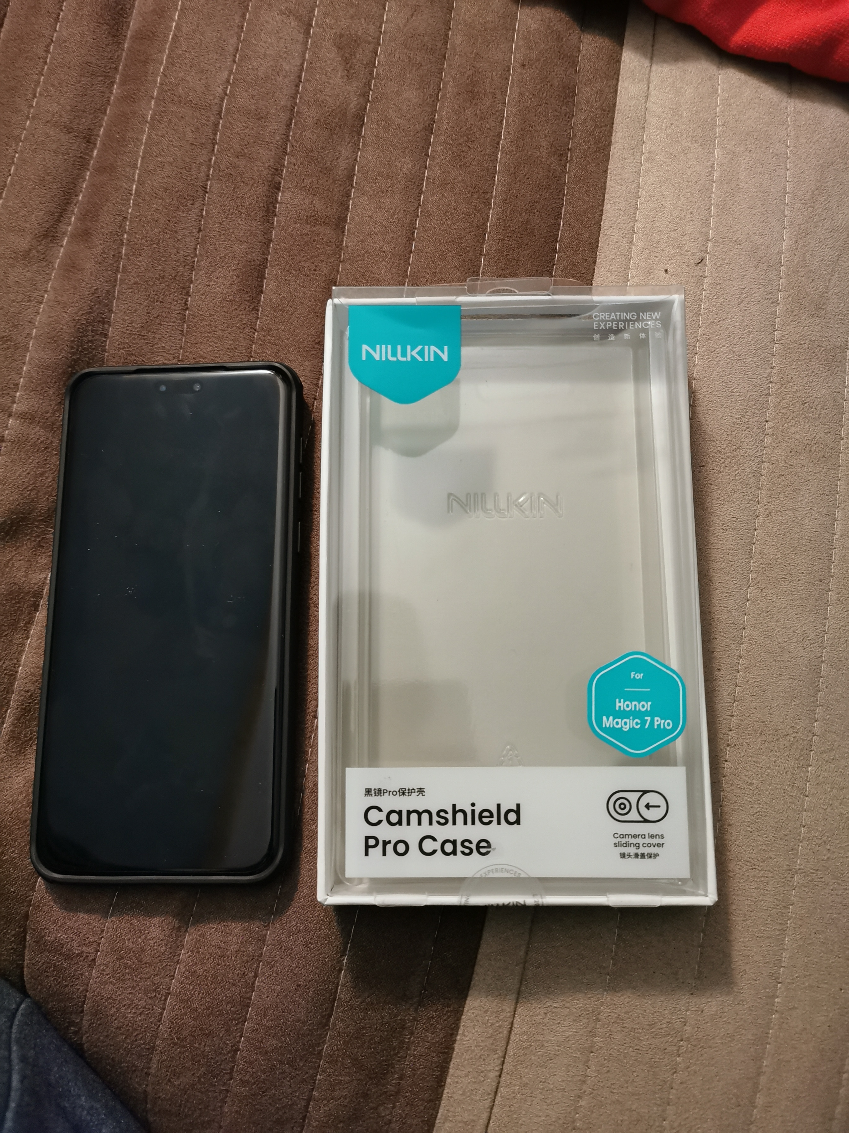 Husa Nillkin CamShield Pro pentru Honor Magic7 Pro, negru