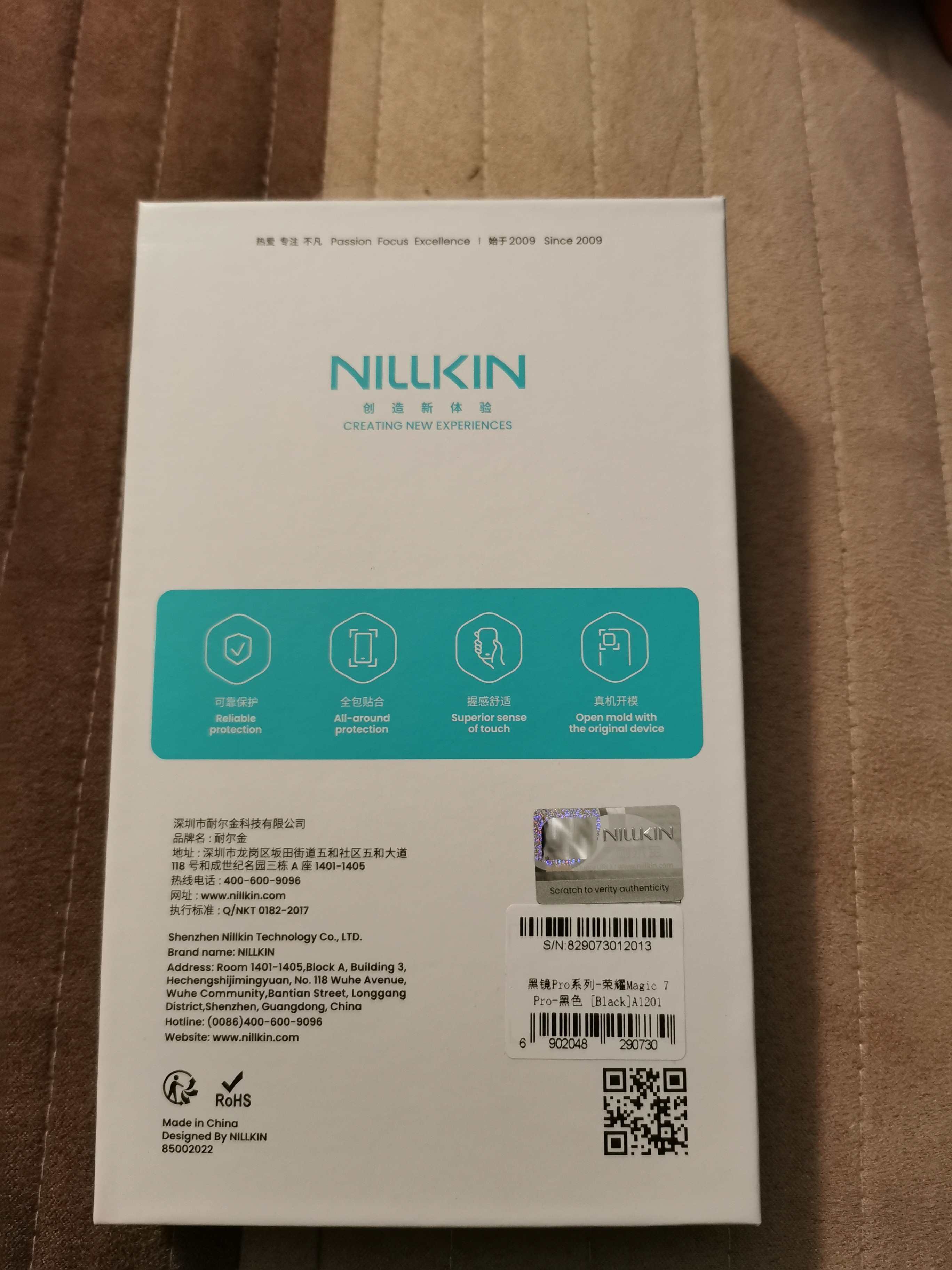 Husa Nillkin CamShield Pro pentru Honor Magic7 Pro, negru