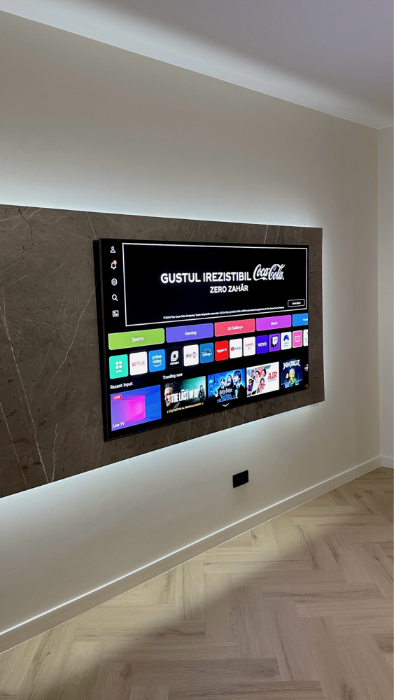 Televizor LG OLED evo 77G51LW, 195 cm, Smart, 4K Ultra HD, 100 Hz, Clasa E (Model 2025)