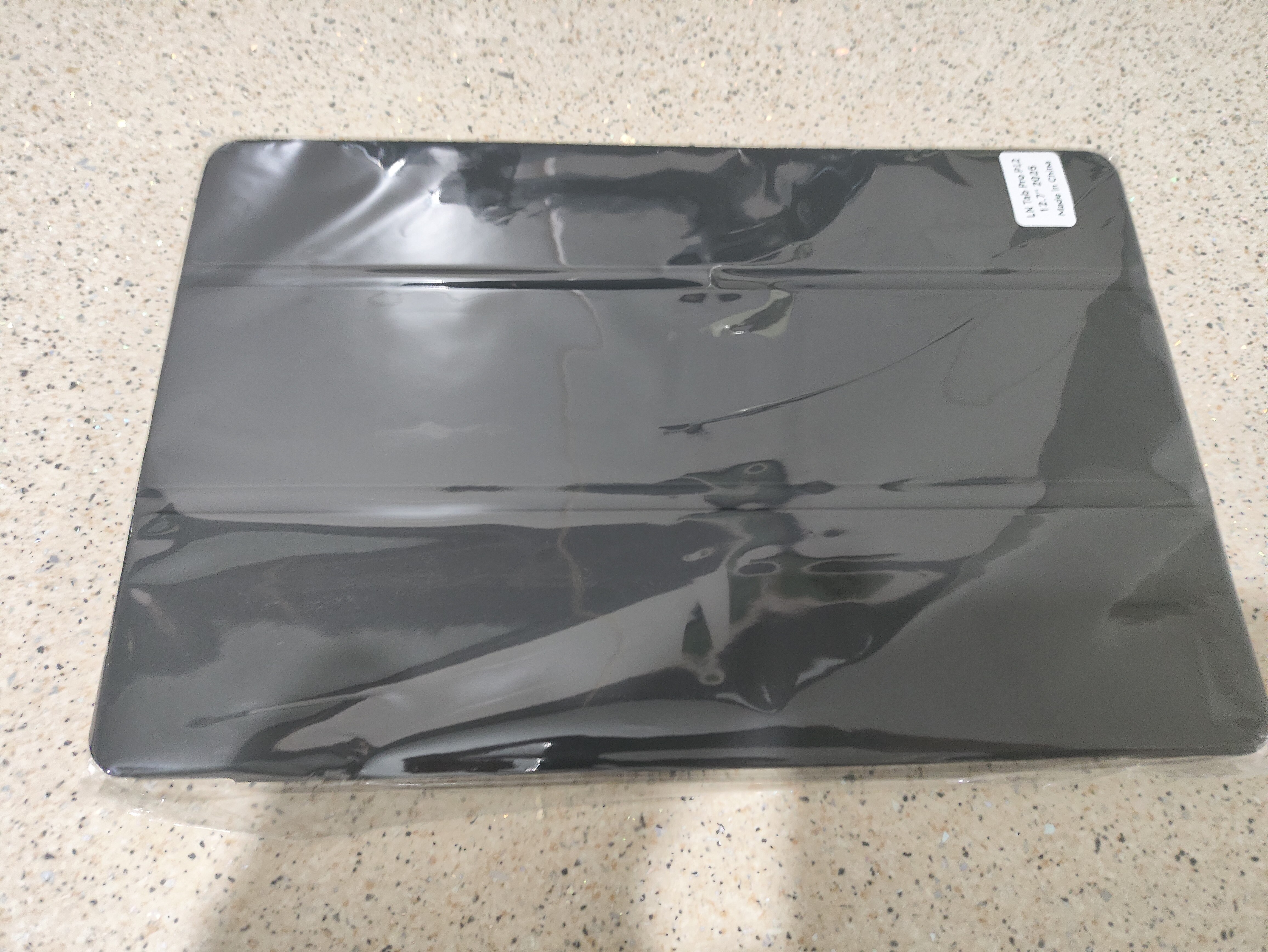 Husa Ultra Slim pentru Lenovo Idea Tab Pro, 12.7" (2025), Silicon TPU, Smart Cover - Negru