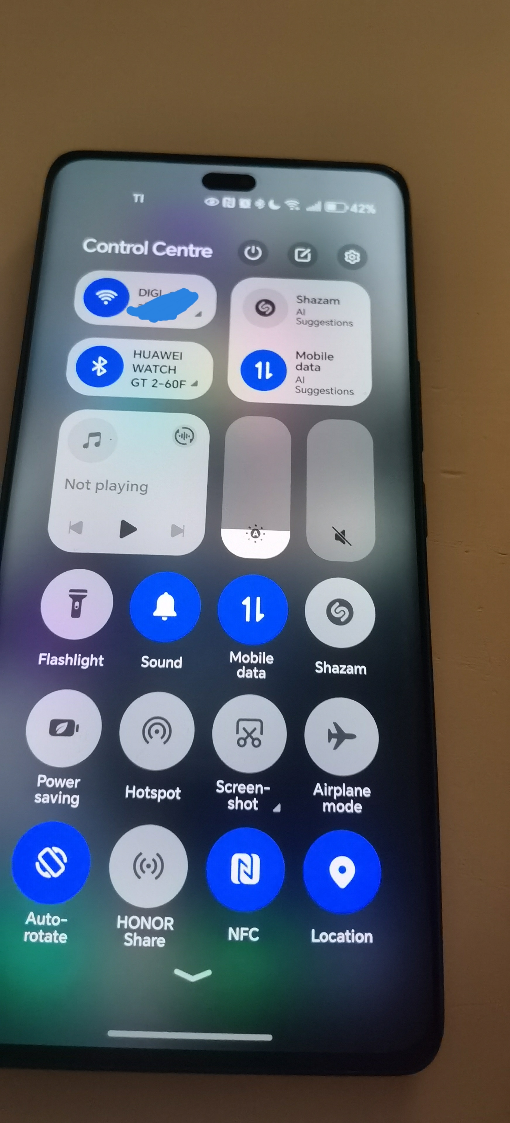 RESIGILAT: Telefon mobil HONOR Magic7 Lite, Dual SIM, 8GB RAM, 256GB, Titanium Purple