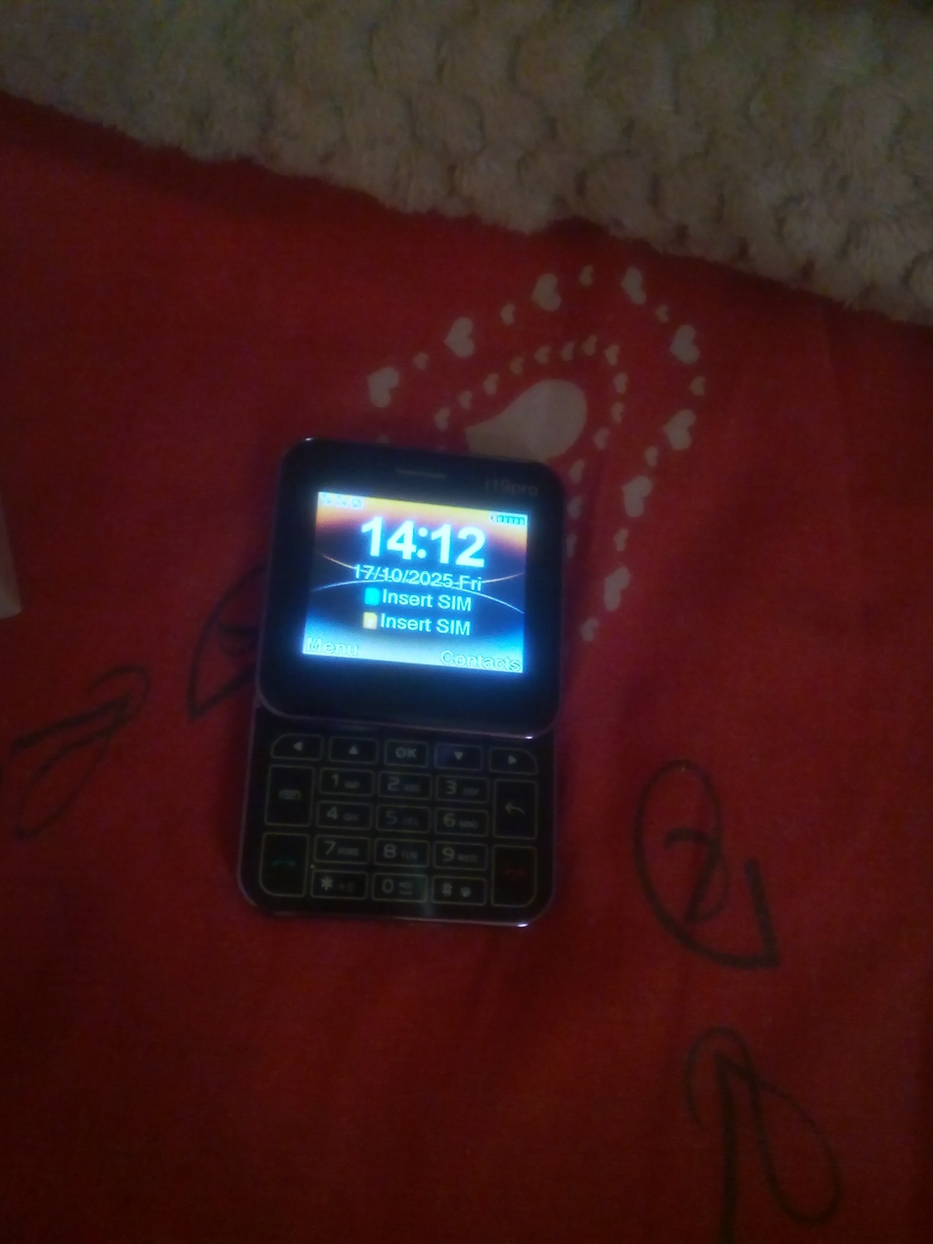 Telefon mini Blasko, 2.4 inch, Dual SIM, camera, FM, Bluetooth, negru