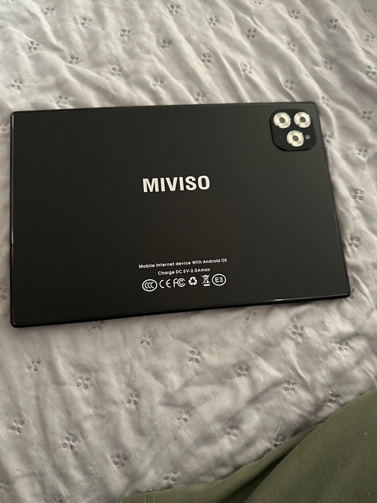 Tableta 10.1" MIVISO, Octa-Core, 8GB RAM, 128GB ROM, Android 13, 4G LTE/5G WIFI, 1920*1200, 8000mAh, 13MP+8MP, Negru, 1920 x 1200 Cu SIM 10.1 inch 128 GB