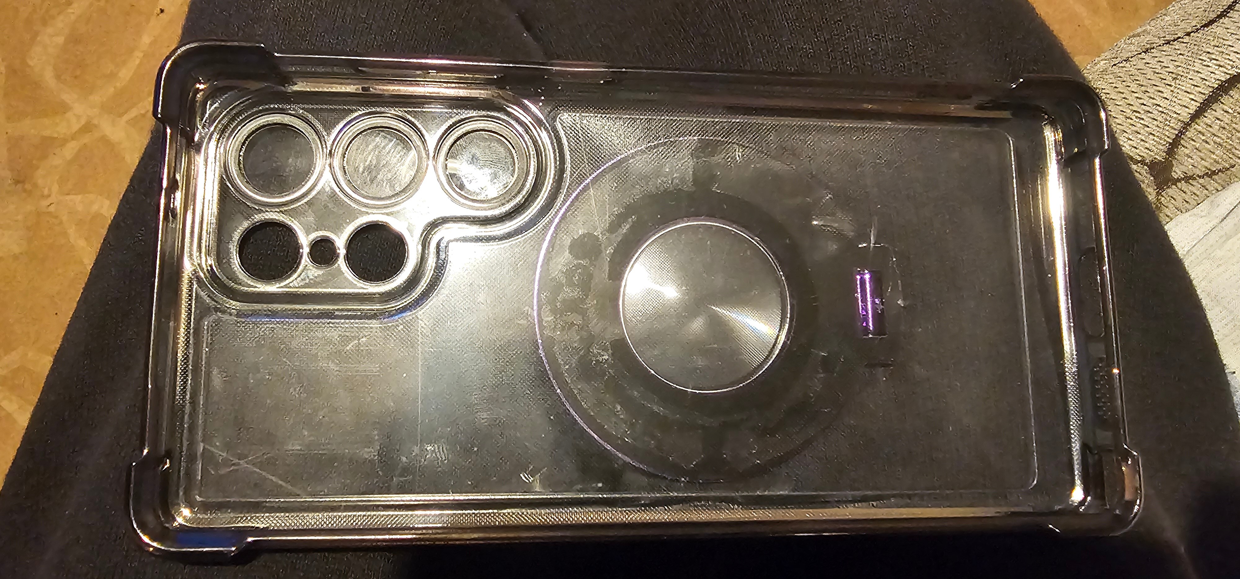 Husa telefon compatibila cu Samsung Galaxy S25 Ultra, Protectie Colturi, Ultra Protect, Anti-Shock Protection Hard, Technology Air Cushion, albastru