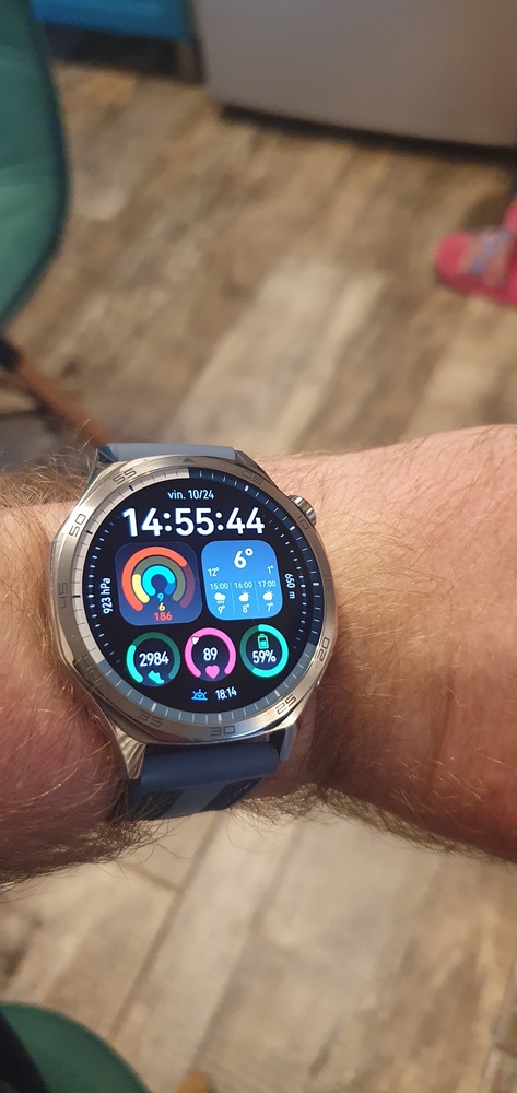 Smartwatch Huawei Watch GT 5, 46MM, Tarnish Stainless Steel Case