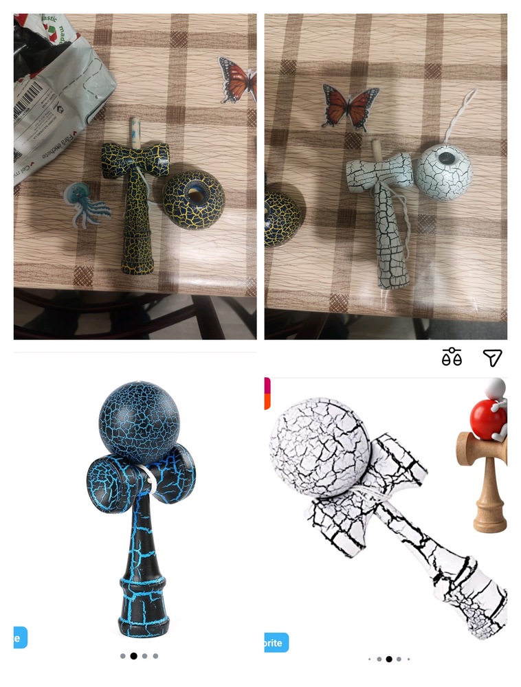 Kendama profesionala roz, 3KD - eMAG.ro