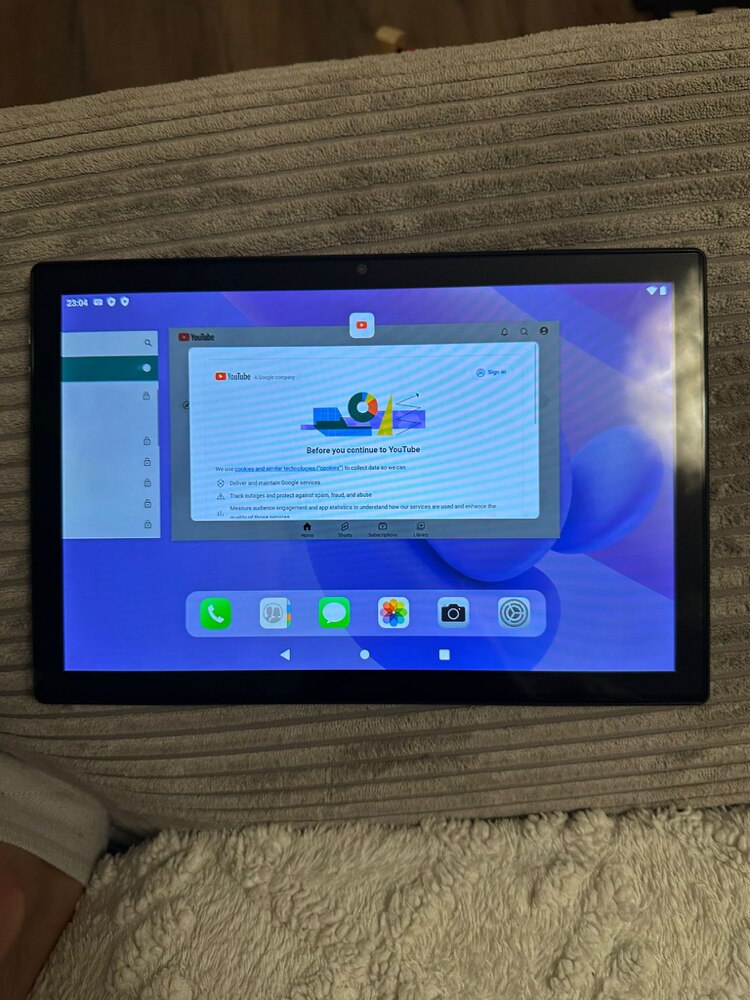 Tableta 10.1" MIVISO®, Octa-Core, 4G LTE/5G WIFI, 8GB RAM, 256GB ROM, Android 13, 1920*1200, 8000mAh, 13MP+8MP, Negru