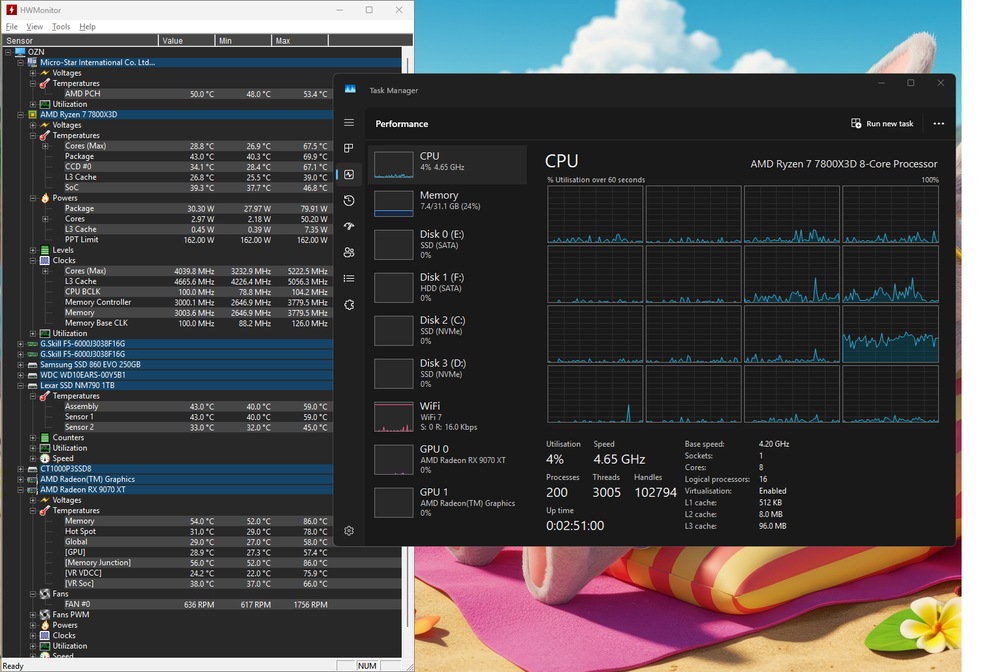 AMD Ryzen 7 7800x3d AM5 Tray - eMAG.ro