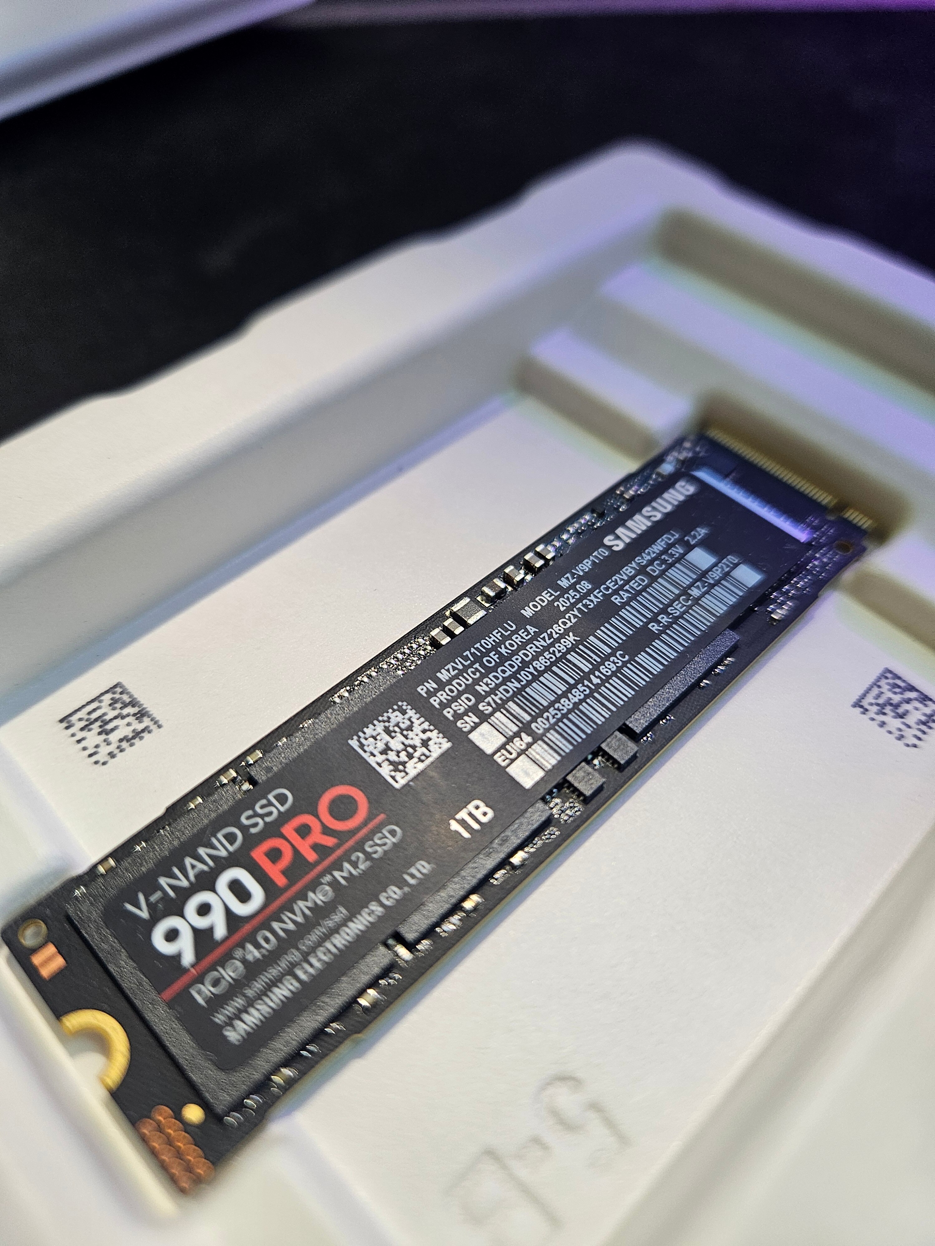 Solid State Drive (SSD) Samsung 990 PRO 1TB, PCIe Gen 4.0 x4, NVMe