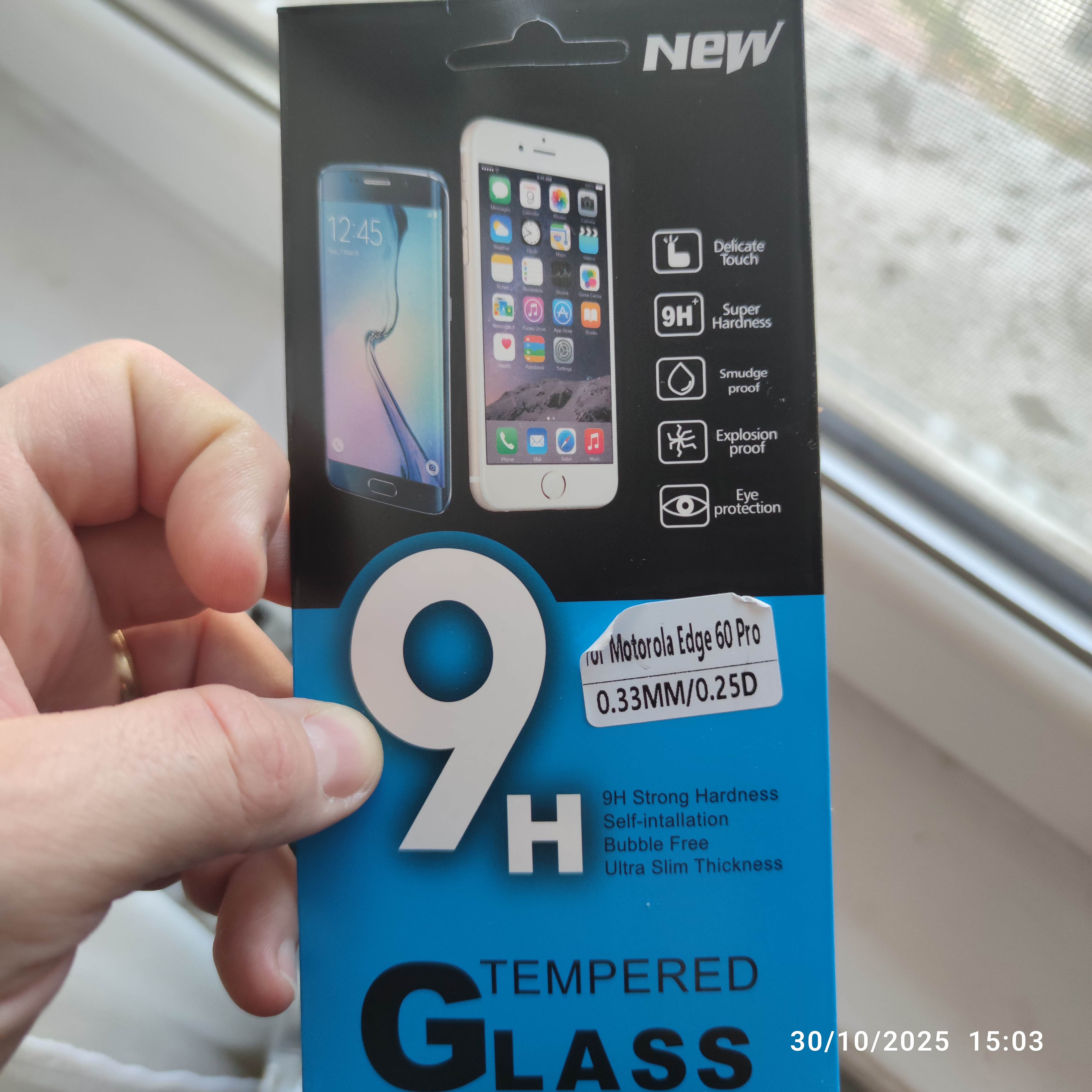 Folie pentru Motorola Edge 60 PRO Tempered Glass, transparent