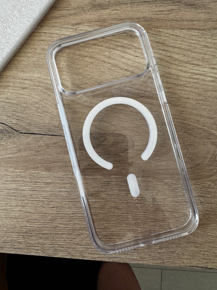 Husa de Protectie MagSafe pentru iPhone 17 Pro Max, Transparent, Margini Ridicate, TPU Premium, Incarcare Wireless Rapida, Anti-Soc, Anti-Zgarieturi, Anti-Amprenta, Design Slim, LIXN-03N®