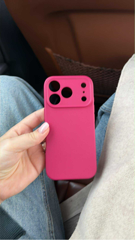 Husa Soft Touch, slim, ALC Mobile, anti soc, compatibila cu IPhone 17 Pro, Portocaliu Tpu