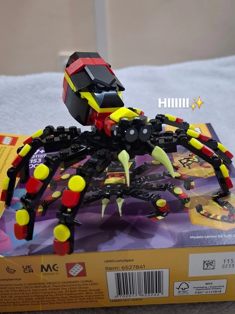 LEGO® Creator 3 in 1 - Animale salbatice: Paianjen surprinzator
