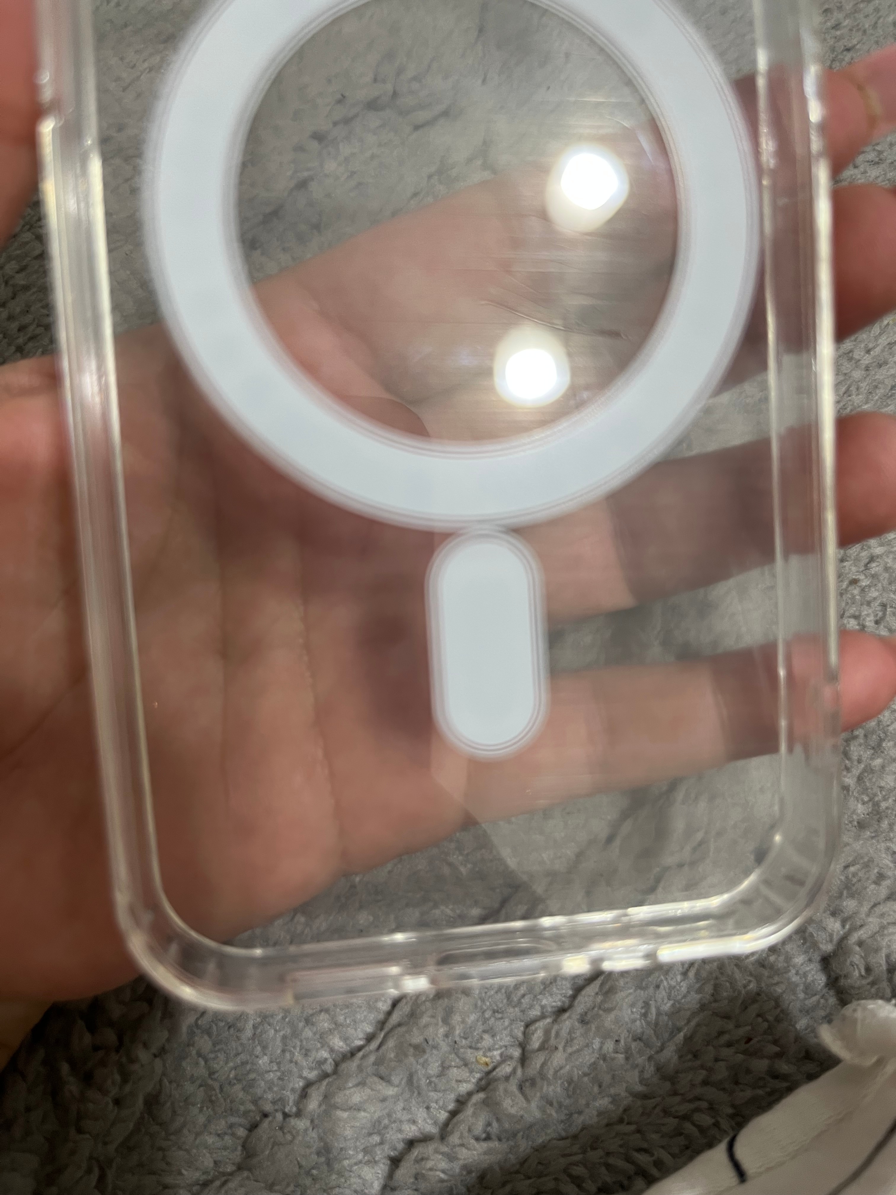 Husa din silicon antisoc compatibila cu IPhone 13, Transparent
