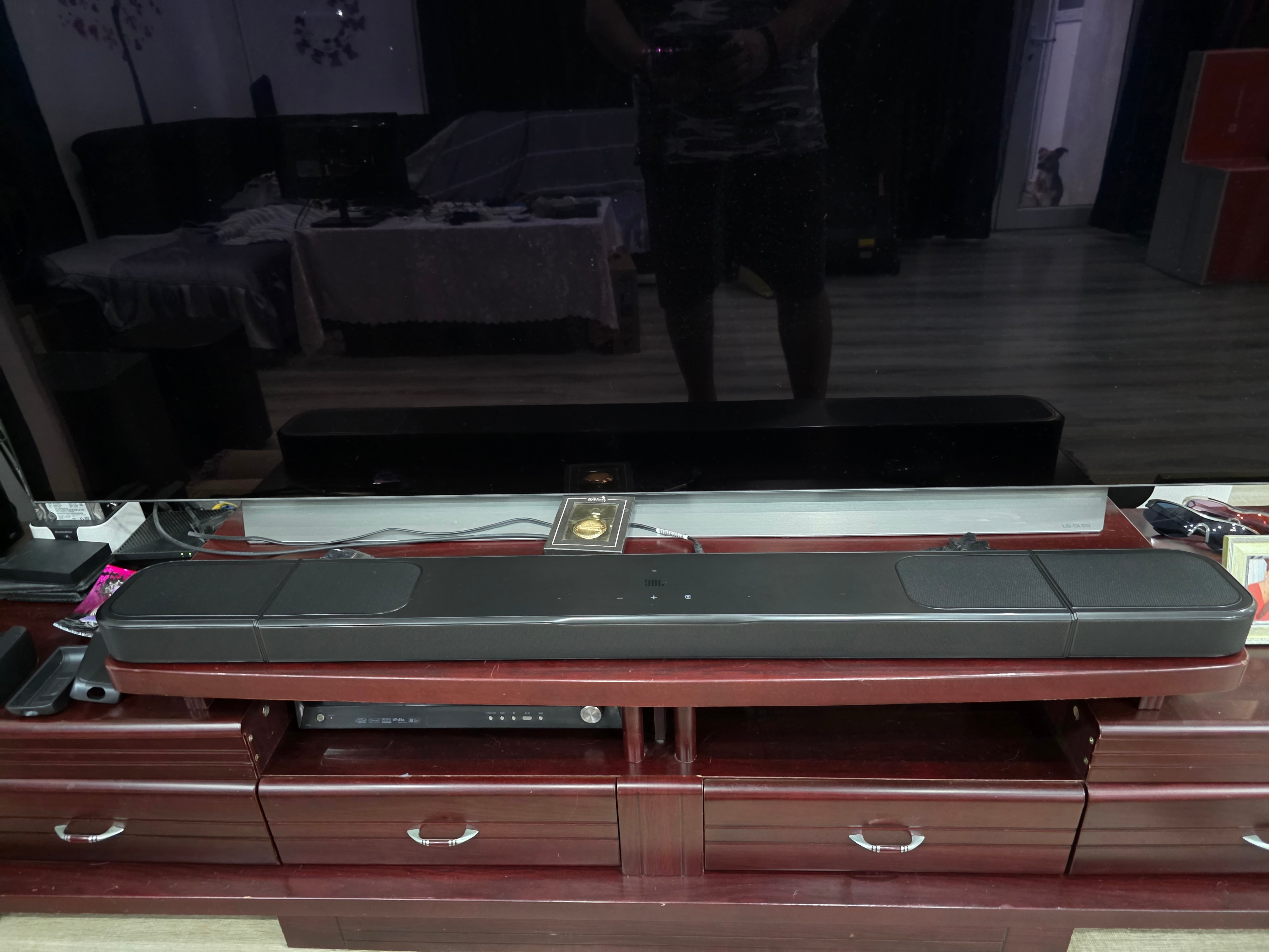 Soundbar, JBL, BAR 1000 MkII, 7.1.4 canale, subwoofer wireless, negru, 854 x 125 x 52 mm