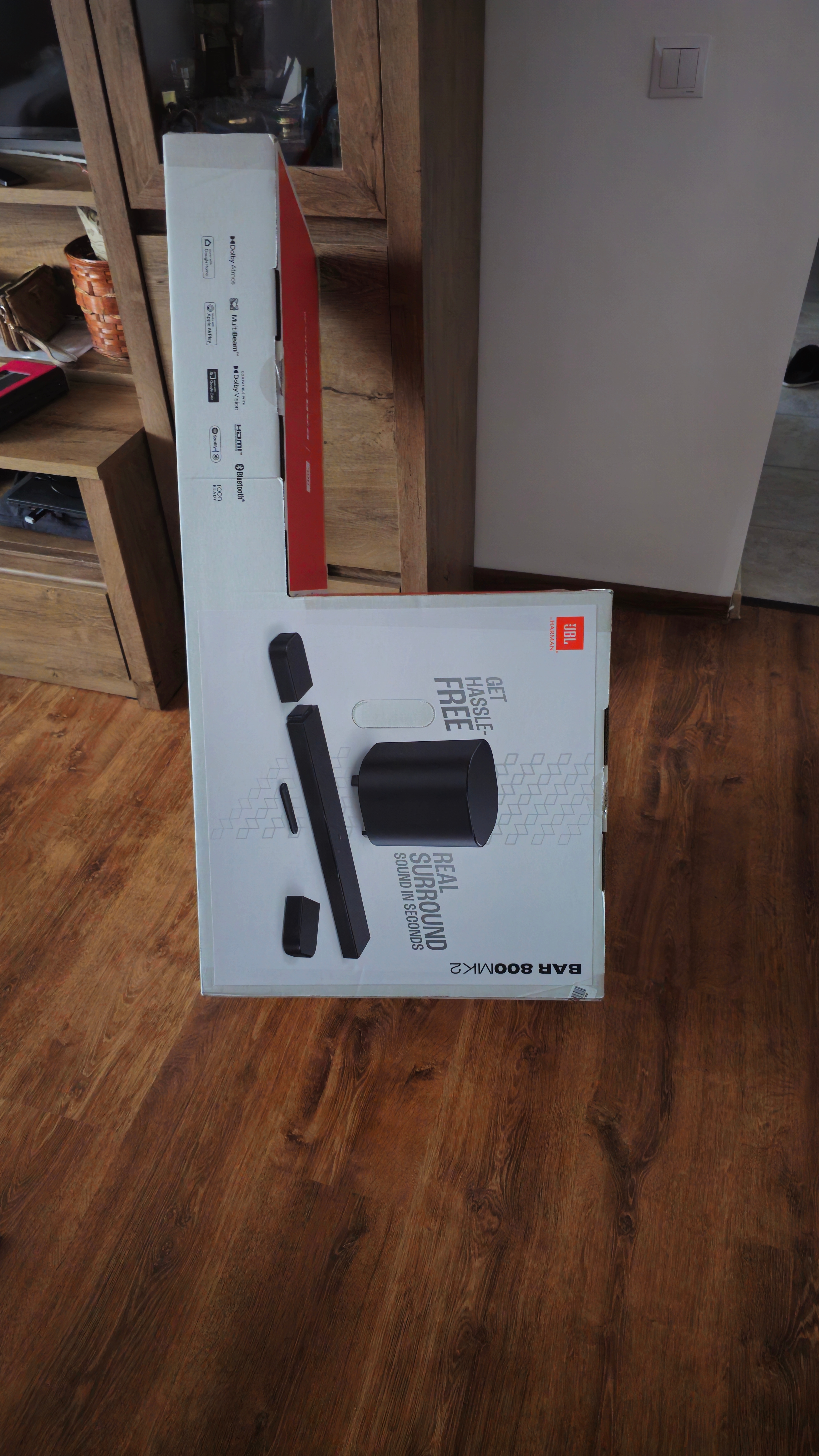 Soundbar JBL BAR 800 (MK2), 7.1, 780W, Bluetooth, Dolby Atmos, Sateliti detasabili, Negru