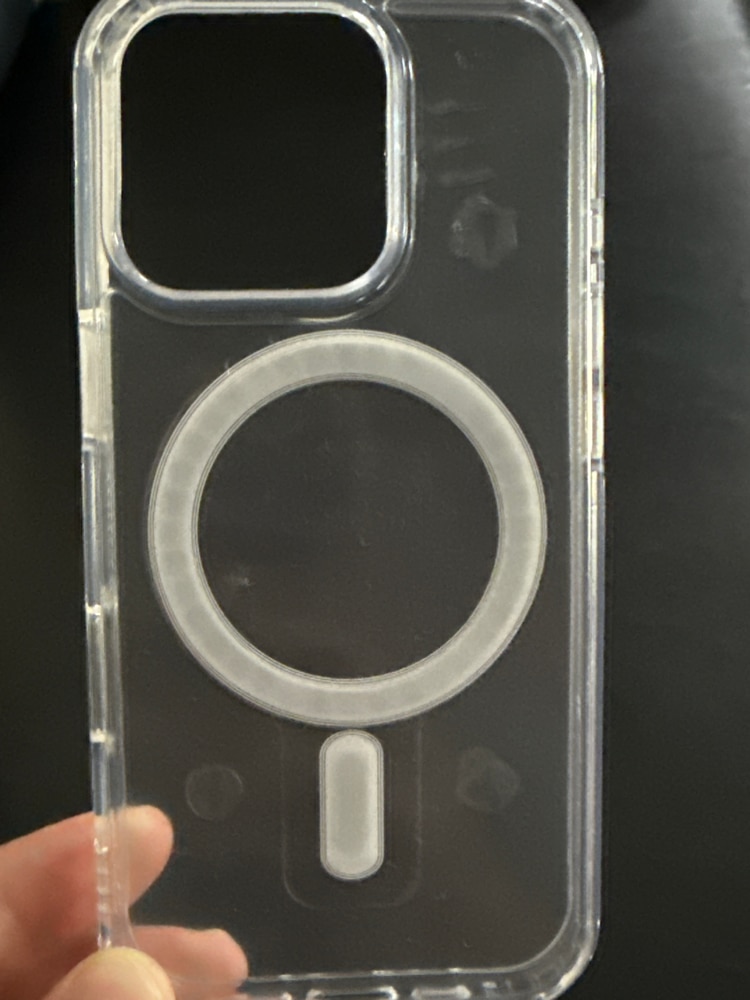 Husa compatibila cu Incarcare Magsafe compatibila cu iPhone 16 Pro, CASEY STUDIOS™, de Protectie, Slim, pentru Incarcare Wireless, Margini Ridicate de Protectia Ecranului si a Camerelor, Negru